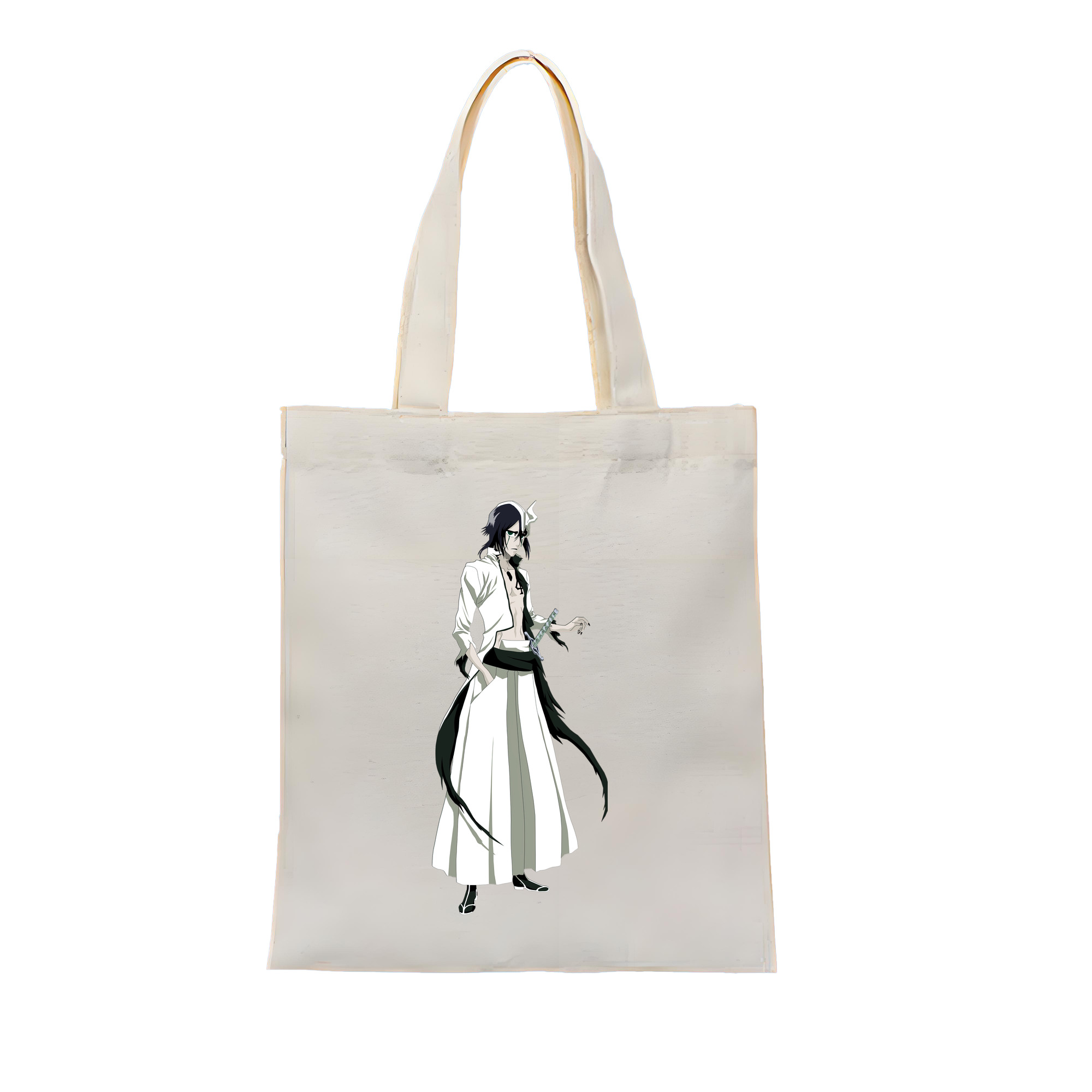（画像用） ブリーチ ウルキオラ·シファー BLEACH Ulquiorra cifer 縦型キャンバス生地手提げバッグ　トートバッグ