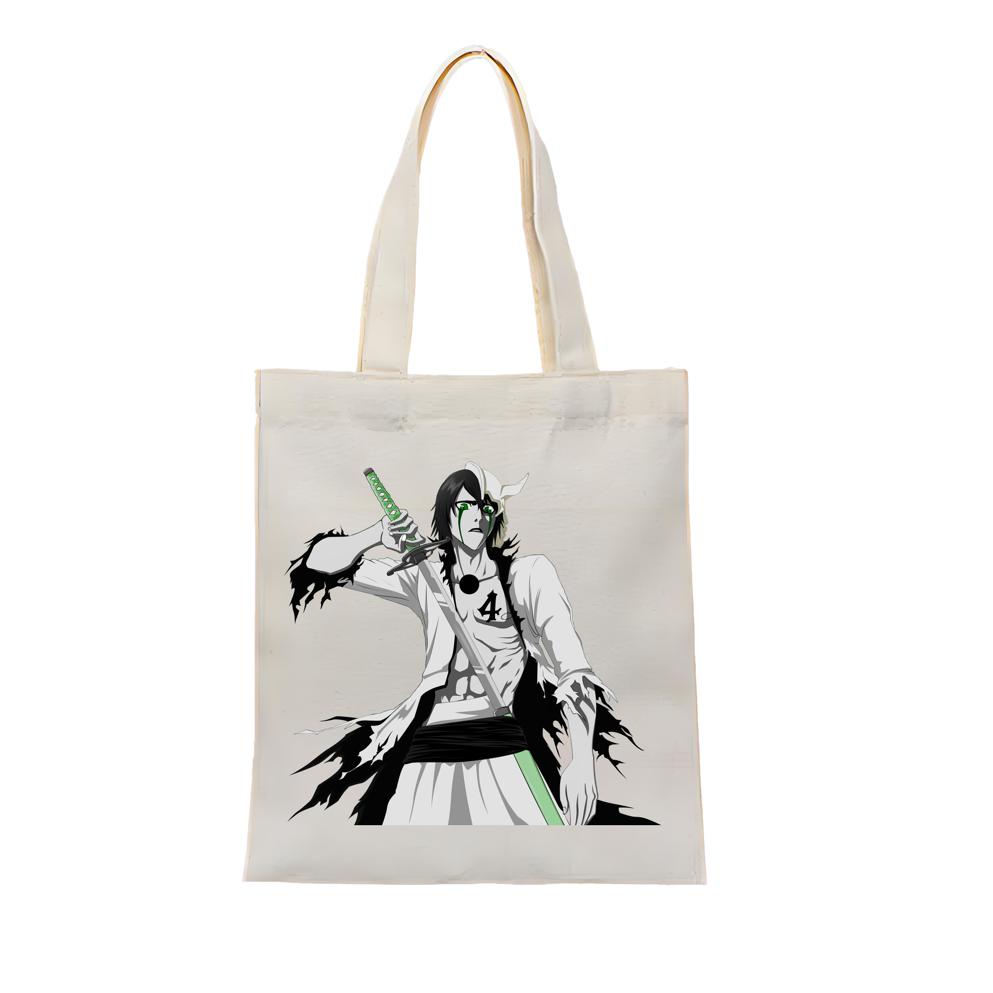 （画像用） ブリーチ ウルキオラ·シファー BLEACH Ulquiorra cifer 縦型キャンバス生地手提げバッグ　トートバッグ