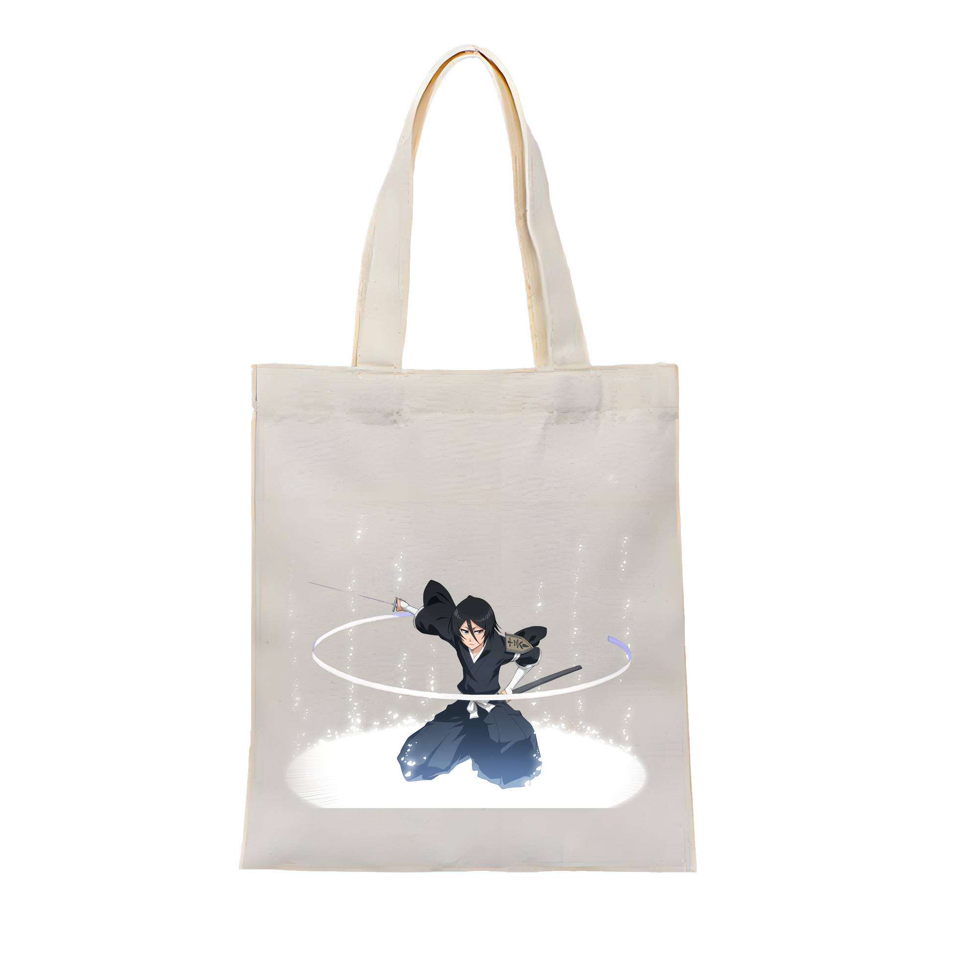 （画像用） ブリーチ 朽木ルキア BLEACH Kuchiki Rukia 縦型キャンバス生地手提げバッグ　トートバッグ