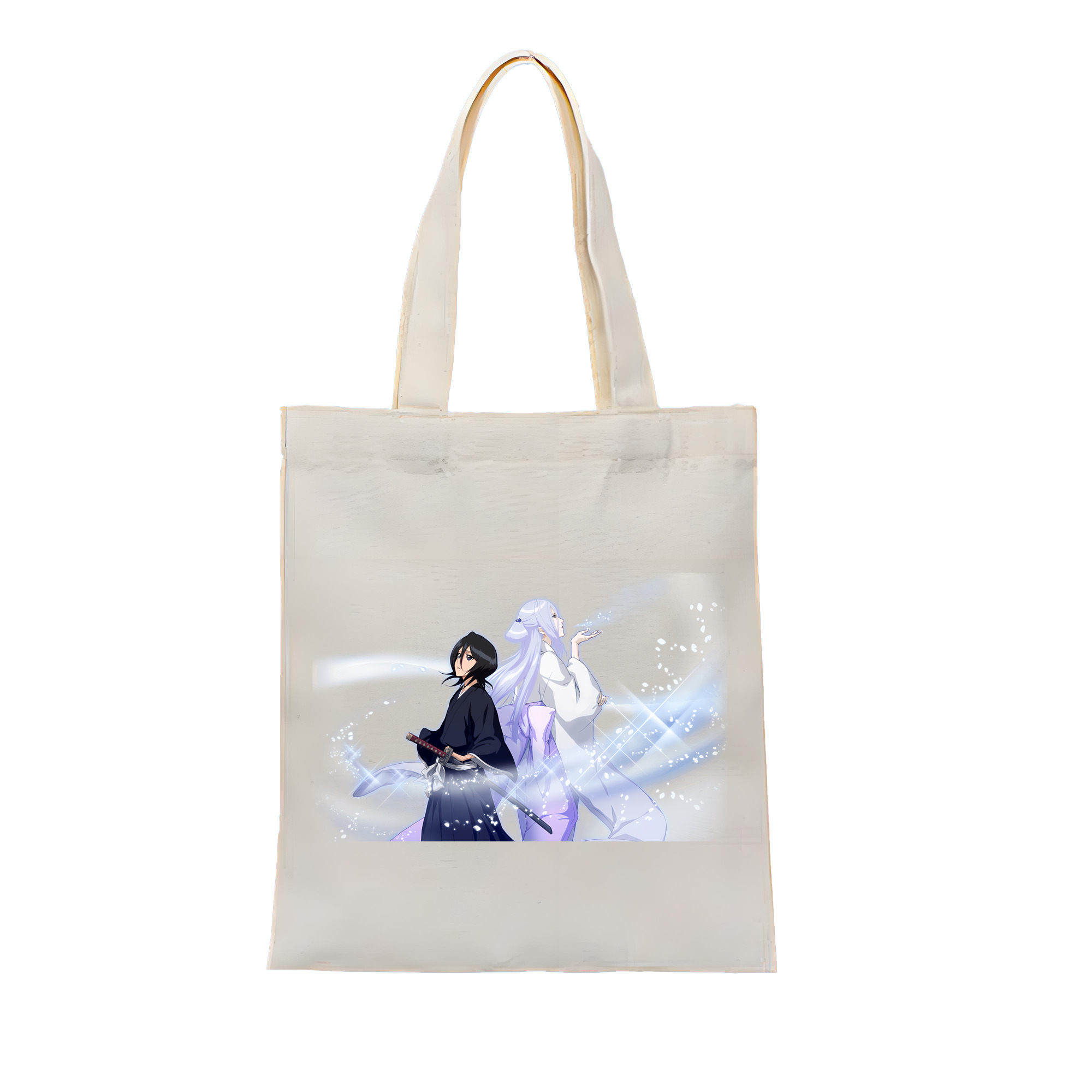 （画像用） ブリーチ 朽木ルキア BLEACH Kuchiki Rukia 縦型キャンバス生地手提げバッグ　トートバッグ