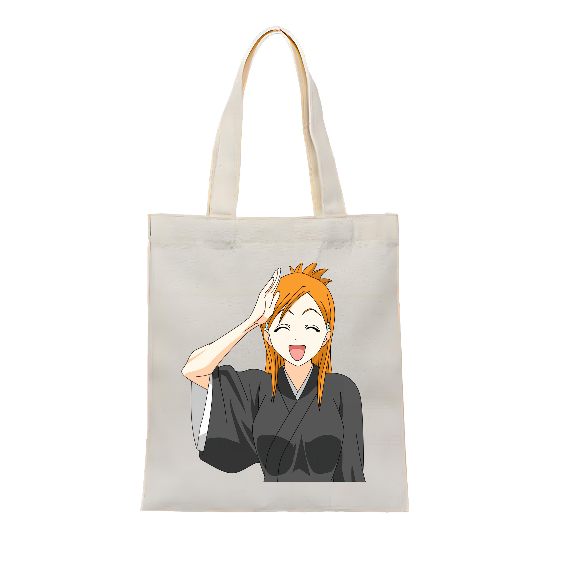 （画像用） ブリーチ 井上織姫（いのうえおりひめ） BLEACH Inoue Orihime 縦型キャンバス生地手提げバッグ　トートバッグ