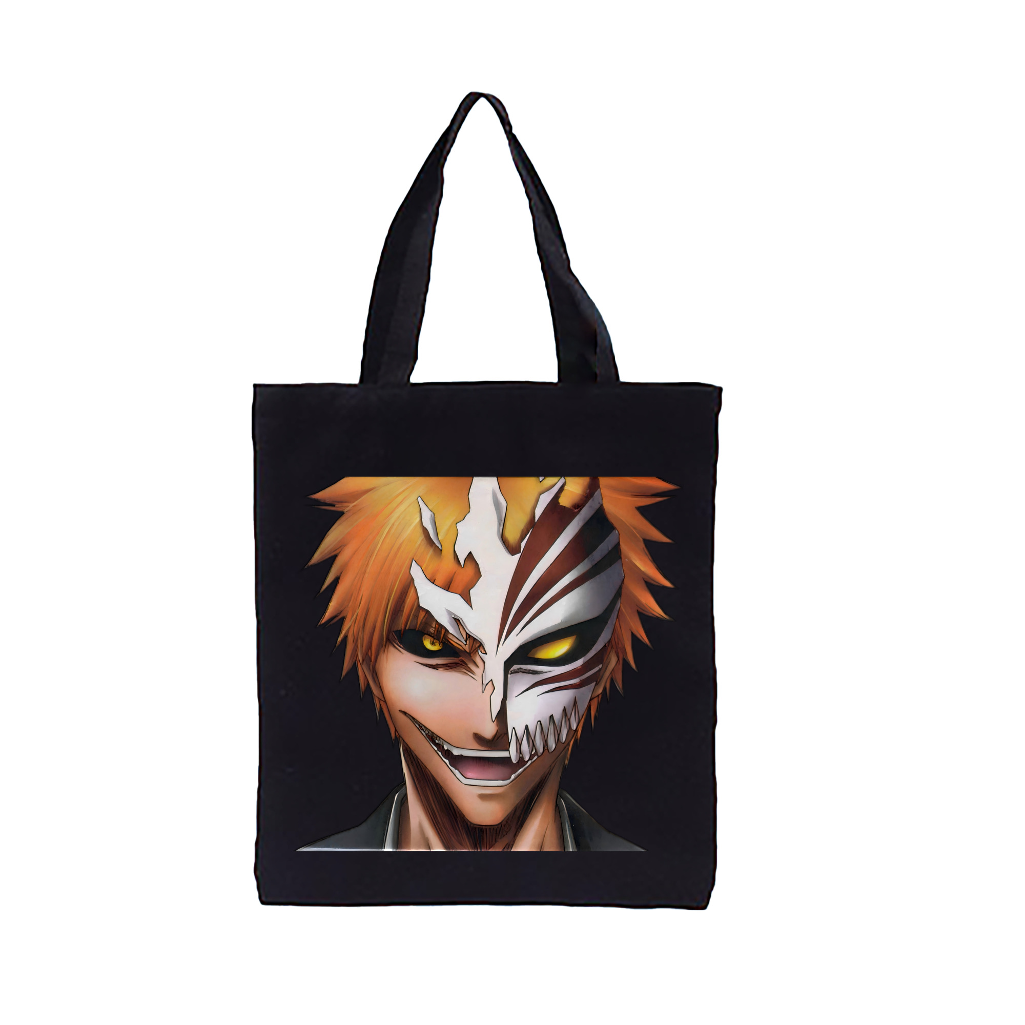 （画像用） ブリーチ 黒崎一護（くろさき いちご）BLEACH Kurosaki Ichigo 縦型キャンバス生地手提げバッグ　トートバッグ