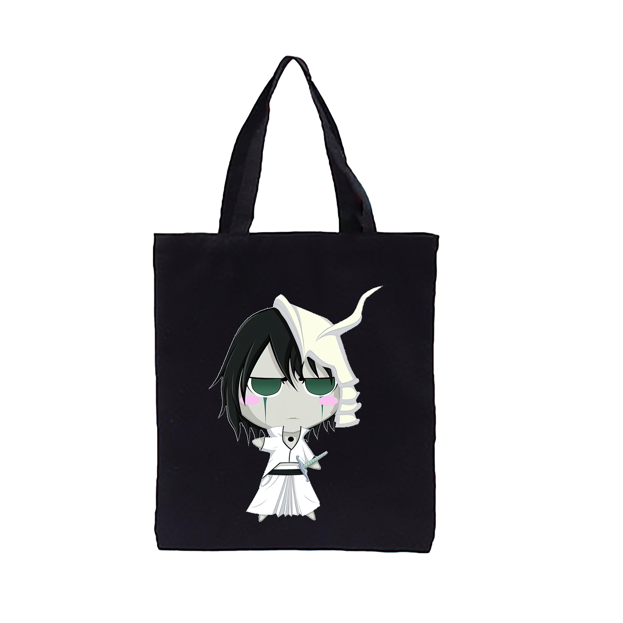 （画像用） ブリーチ ウルキオラ·シファー BLEACH Ulquiorra cifer 縦型キャンバス生地手提げバッグ　トートバッグ