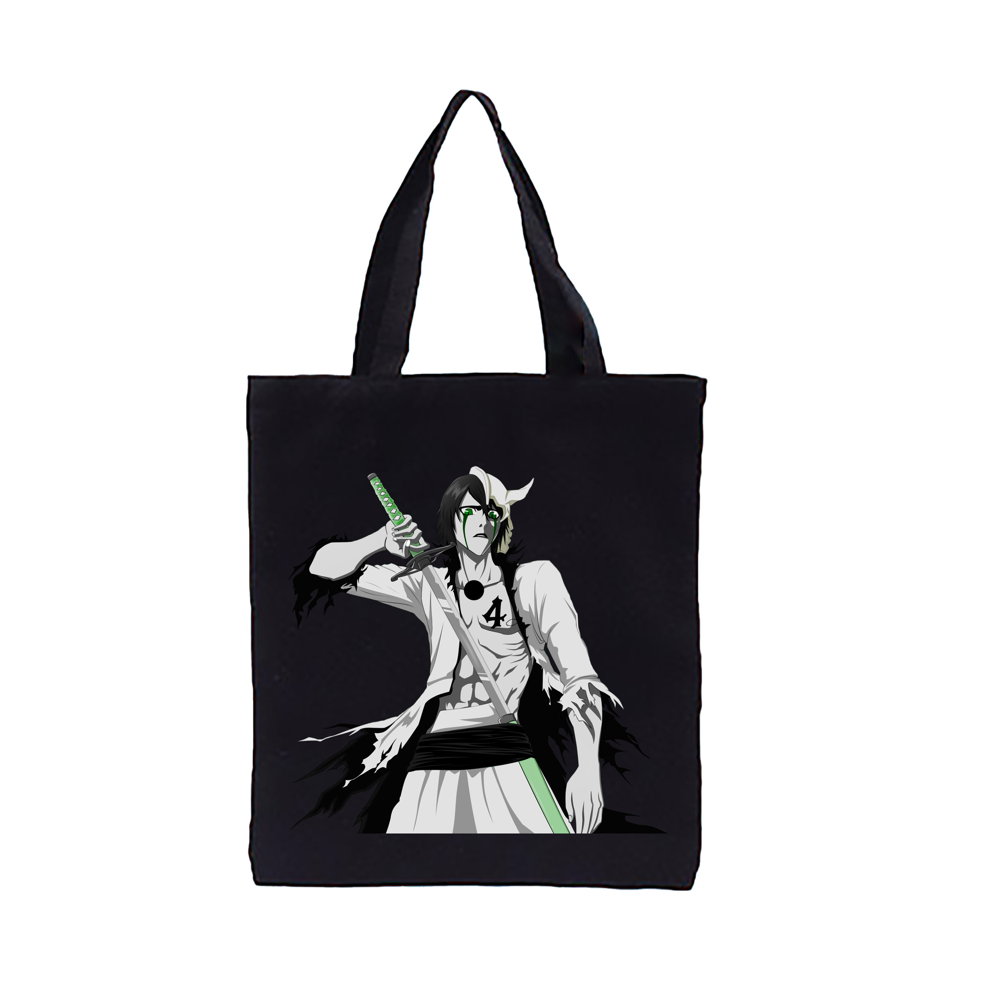 （画像用） ブリーチ ウルキオラ·シファー BLEACH Ulquiorra cifer 縦型キャンバス生地手提げバッグ　トートバッグ