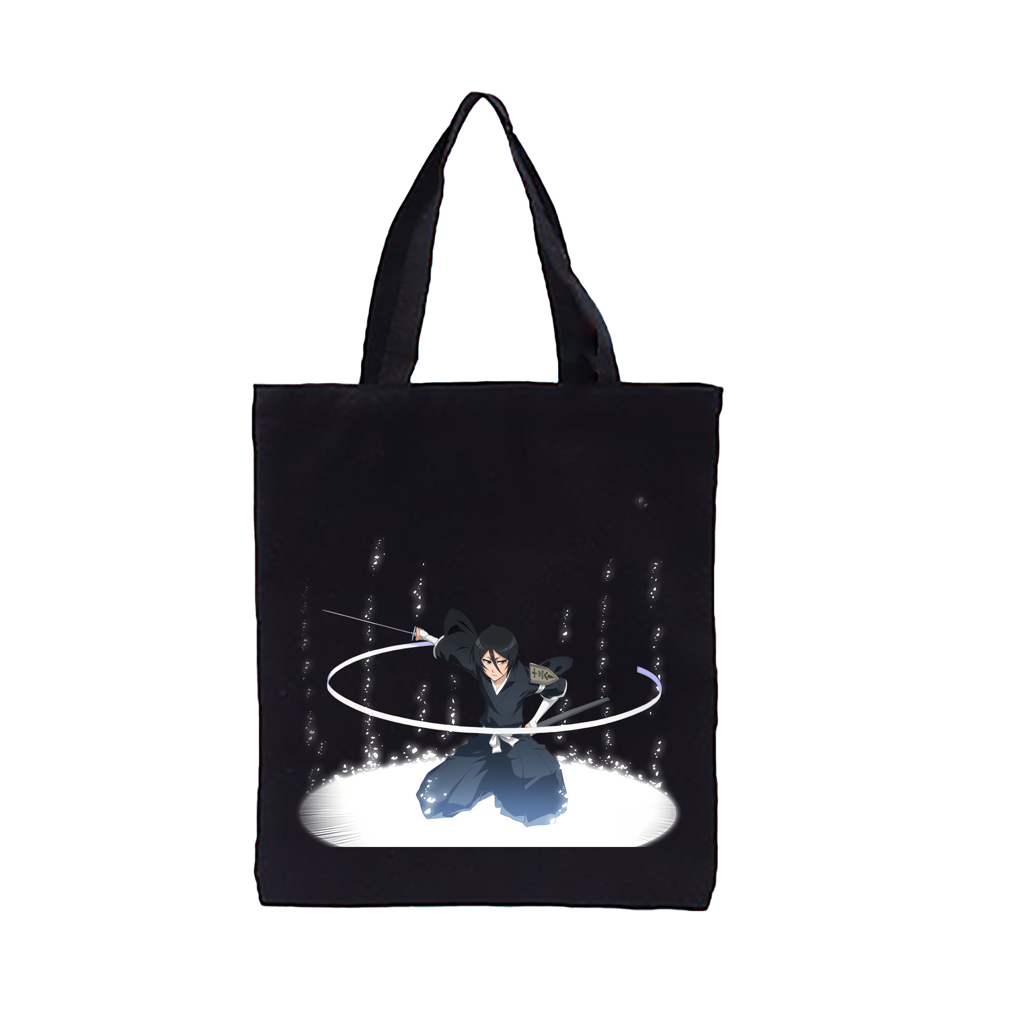 （画像用） ブリーチ 朽木ルキア BLEACH Kuchiki Rukia 縦型キャンバス生地手提げバッグ　トートバッグ
