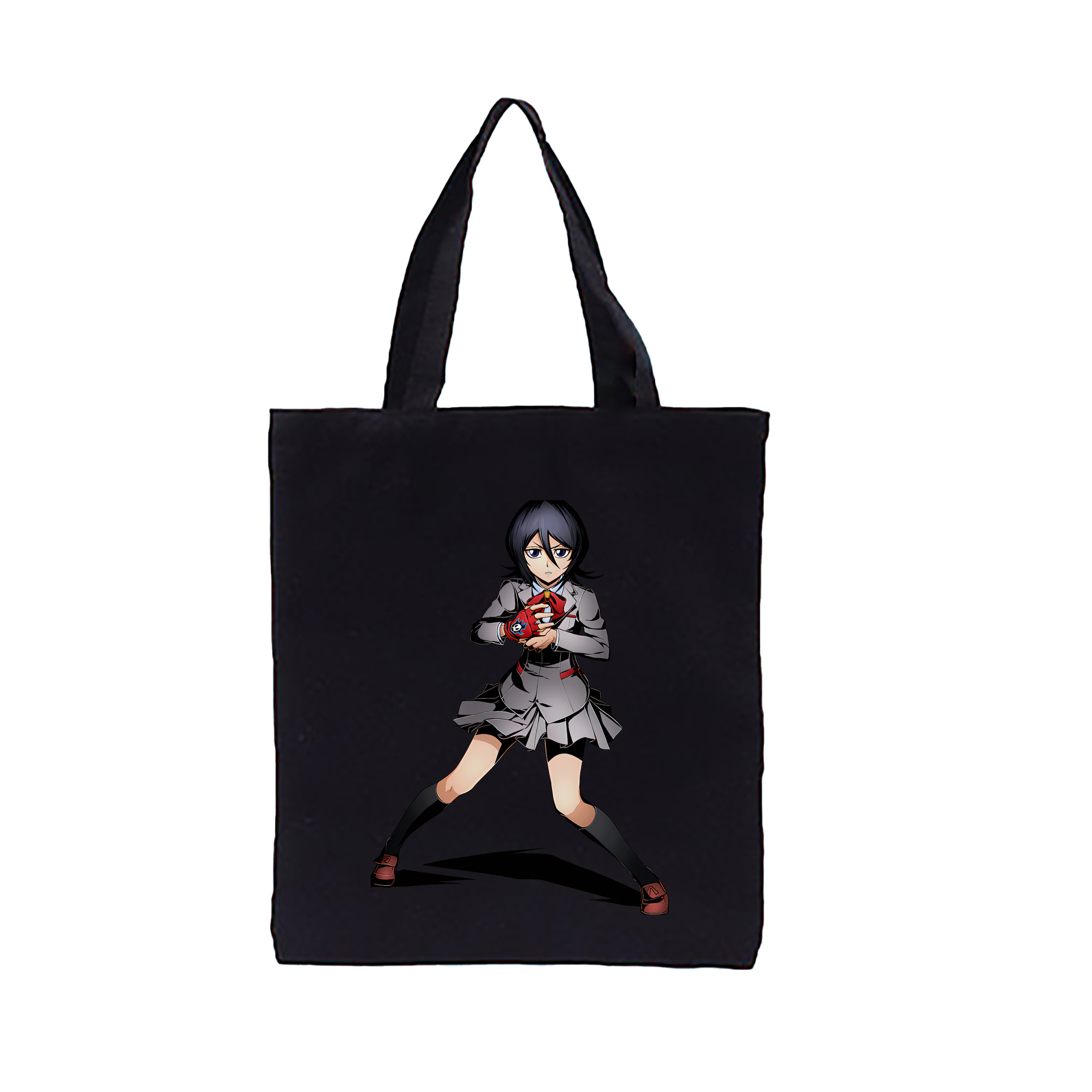 （画像用） ブリーチ 朽木ルキア BLEACH Kuchiki Rukia 縦型キャンバス生地手提げバッグ　トートバッグ