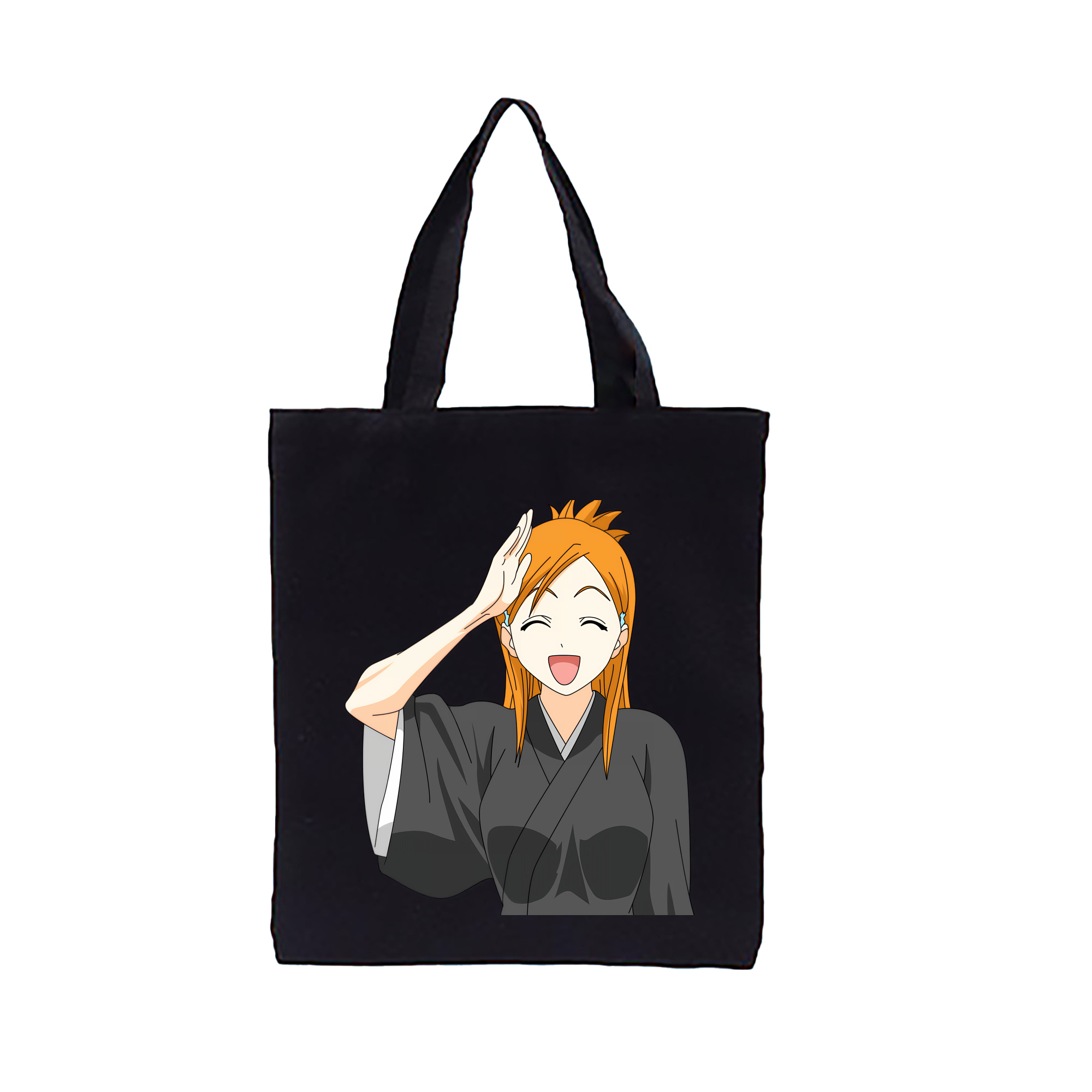 （画像用） ブリーチ 井上織姫（いのうえおりひめ） BLEACH Inoue Orihime 縦型キャンバス生地手提げバッグ　トートバッグ