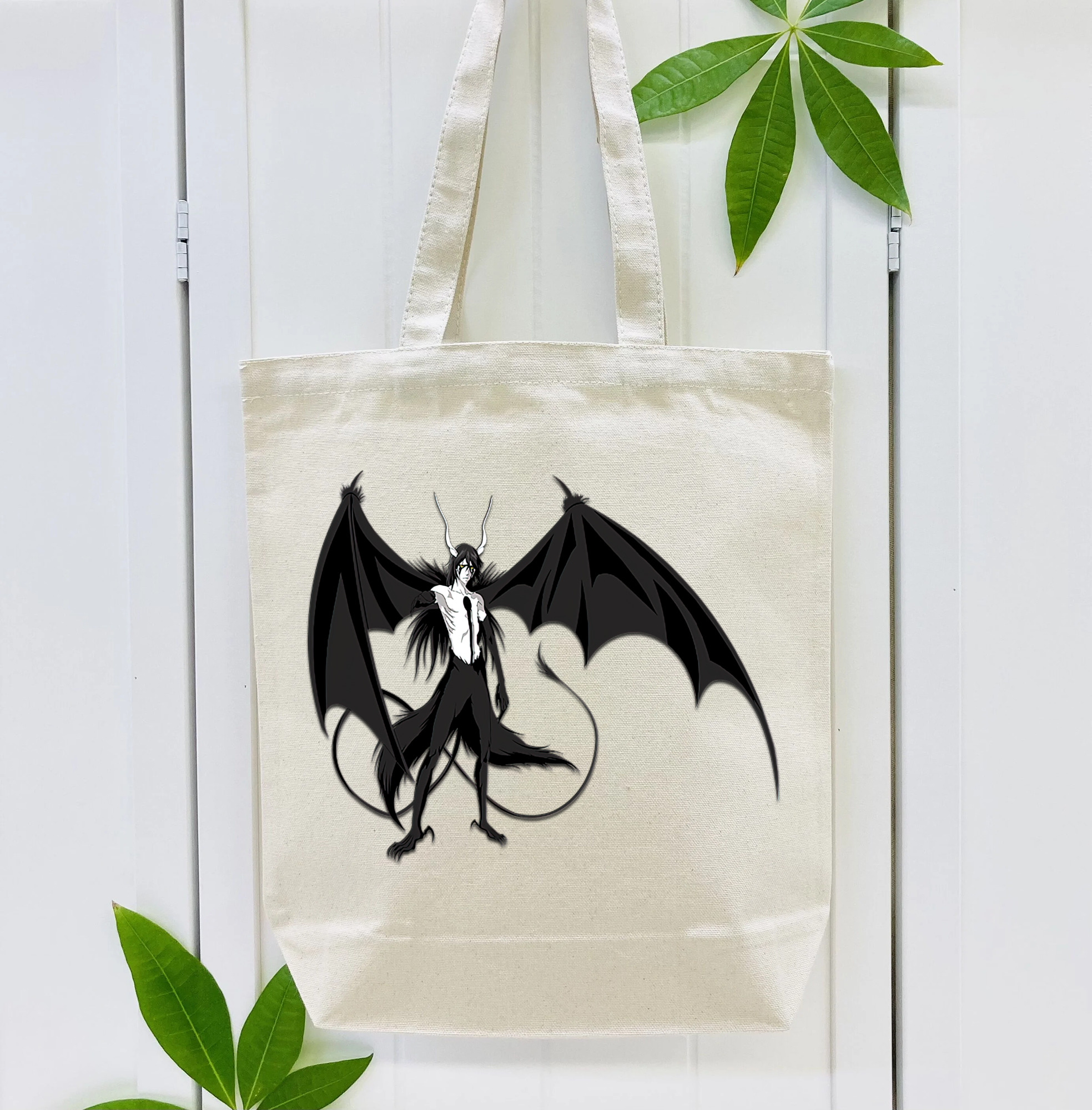 ブリーチ ウルキオラ·シファー BLEACH Ulquiorra cifer 縦型キャンバス生地手提げバッグ　トートバッグ