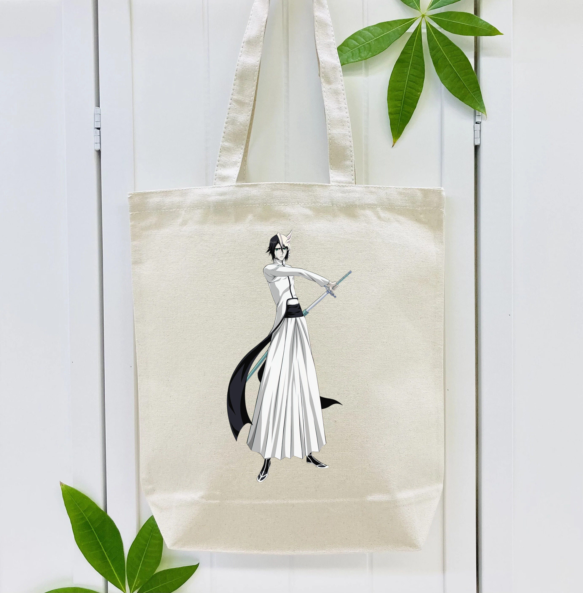 ブリーチ ウルキオラ·シファー BLEACH Ulquiorra cifer 縦型キャンバス生地手提げバッグ　トートバッグ