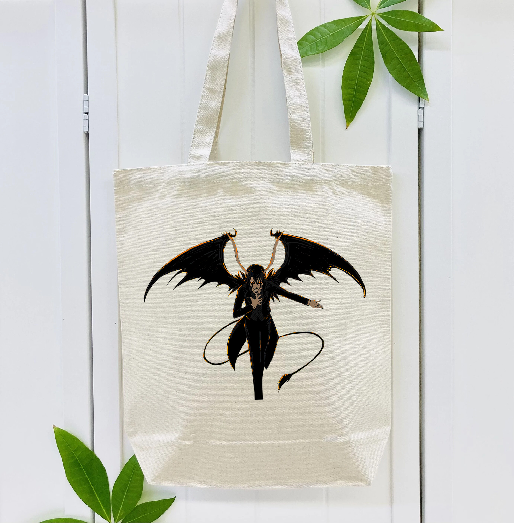 ブリーチ ウルキオラ·シファー BLEACH Ulquiorra cifer 縦型キャンバス生地手提げバッグ　トートバッグ