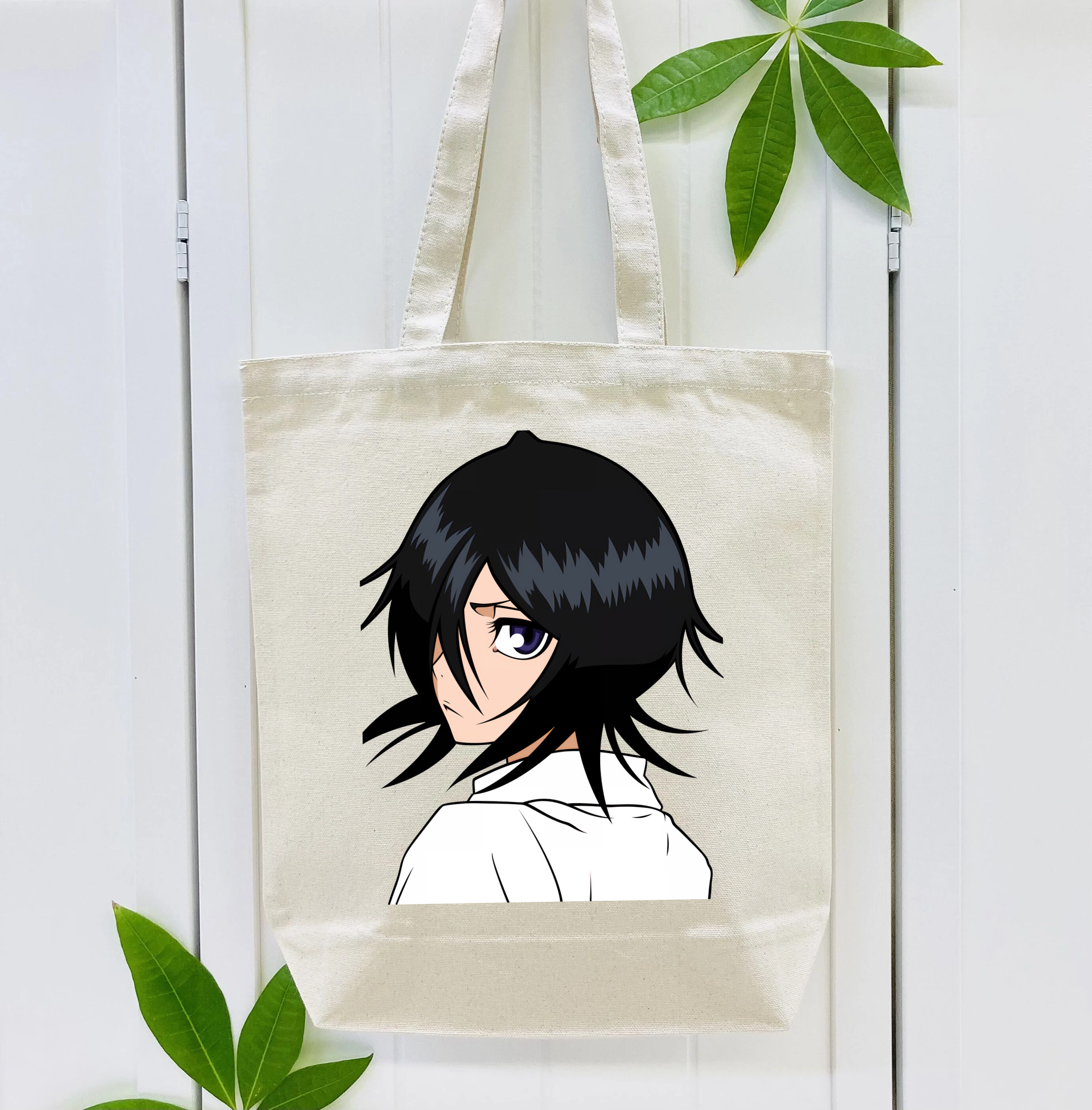 ブリーチ 朽木ルキア BLEACH Kuchiki Rukia 縦型キャンバス生地手提げバッグ　トートバッグ