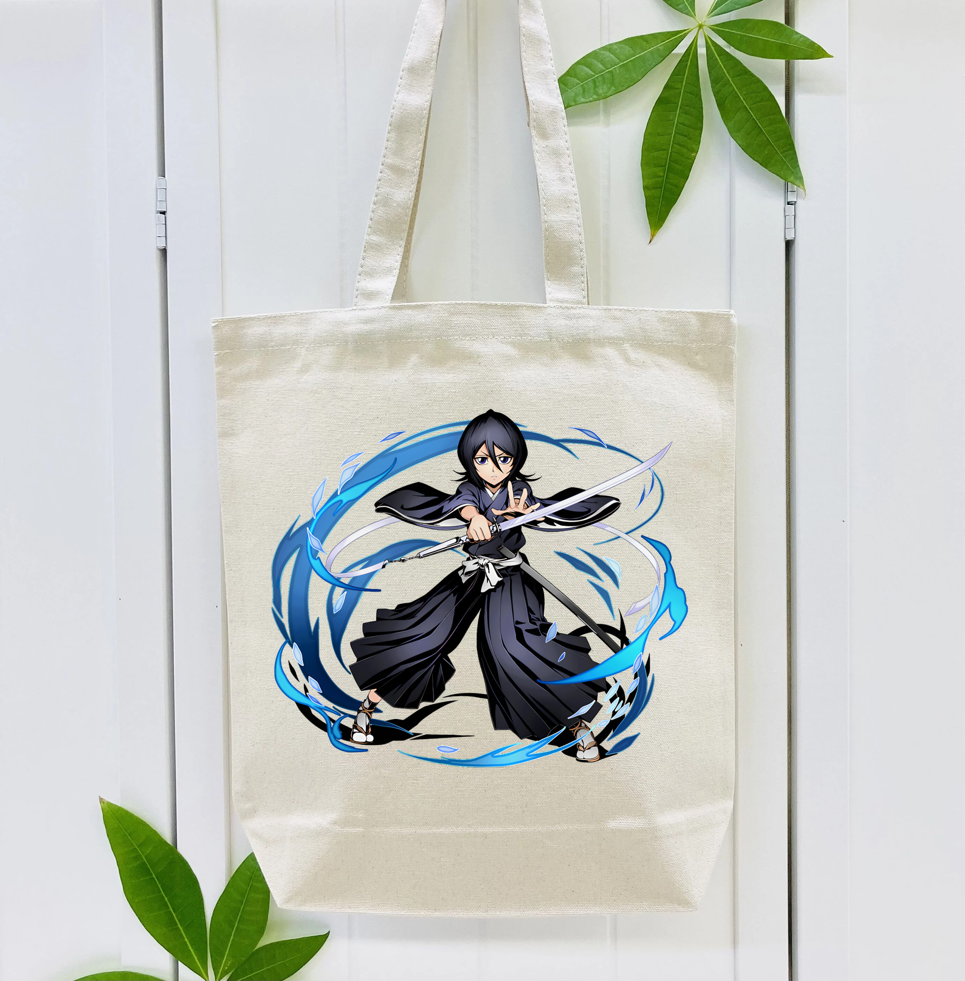 ブリーチ 朽木ルキア BLEACH Kuchiki Rukia 縦型キャンバス生地手提げバッグ　トートバッグ