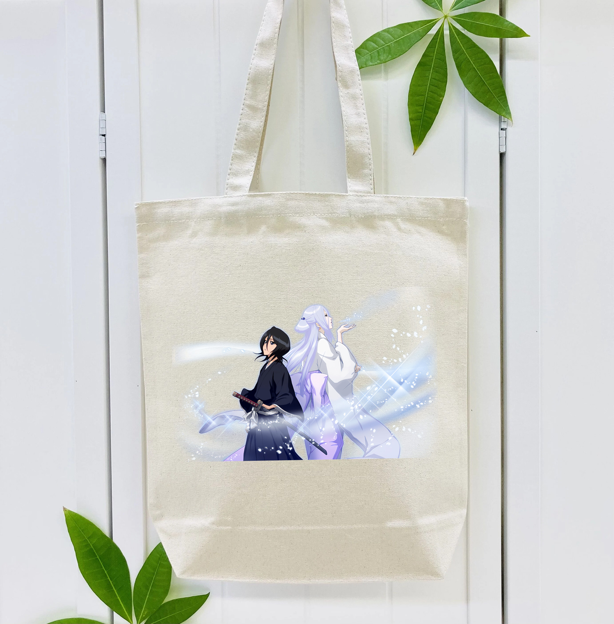ブリーチ 朽木ルキア BLEACH Kuchiki Rukia 縦型キャンバス生地手提げバッグ　トートバッグ