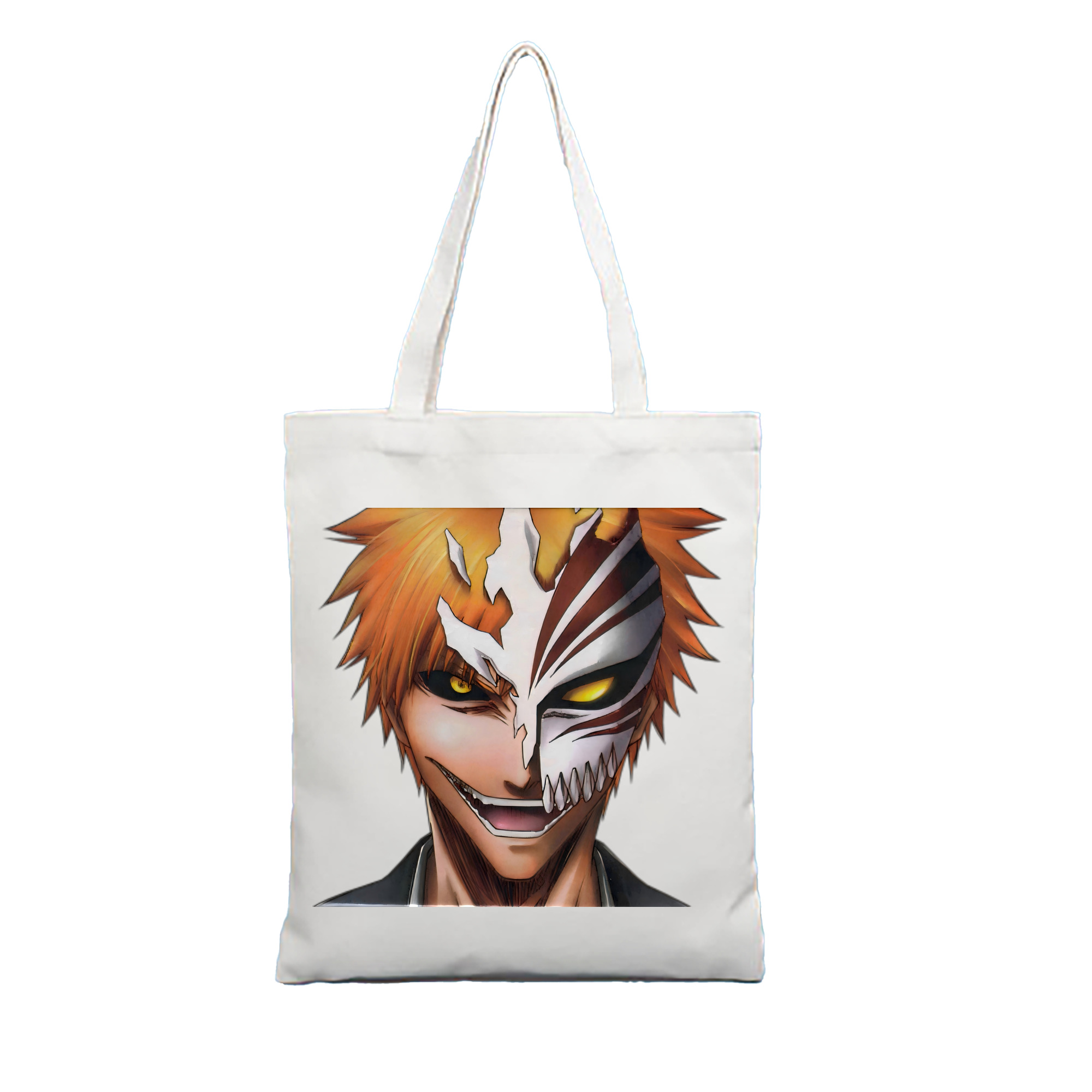（画像用） ブリーチ 黒崎一護（くろさき いちご）BLEACH Kurosaki Ichigo 縦型キャンバス生地手提げバッグ　トートバッグ