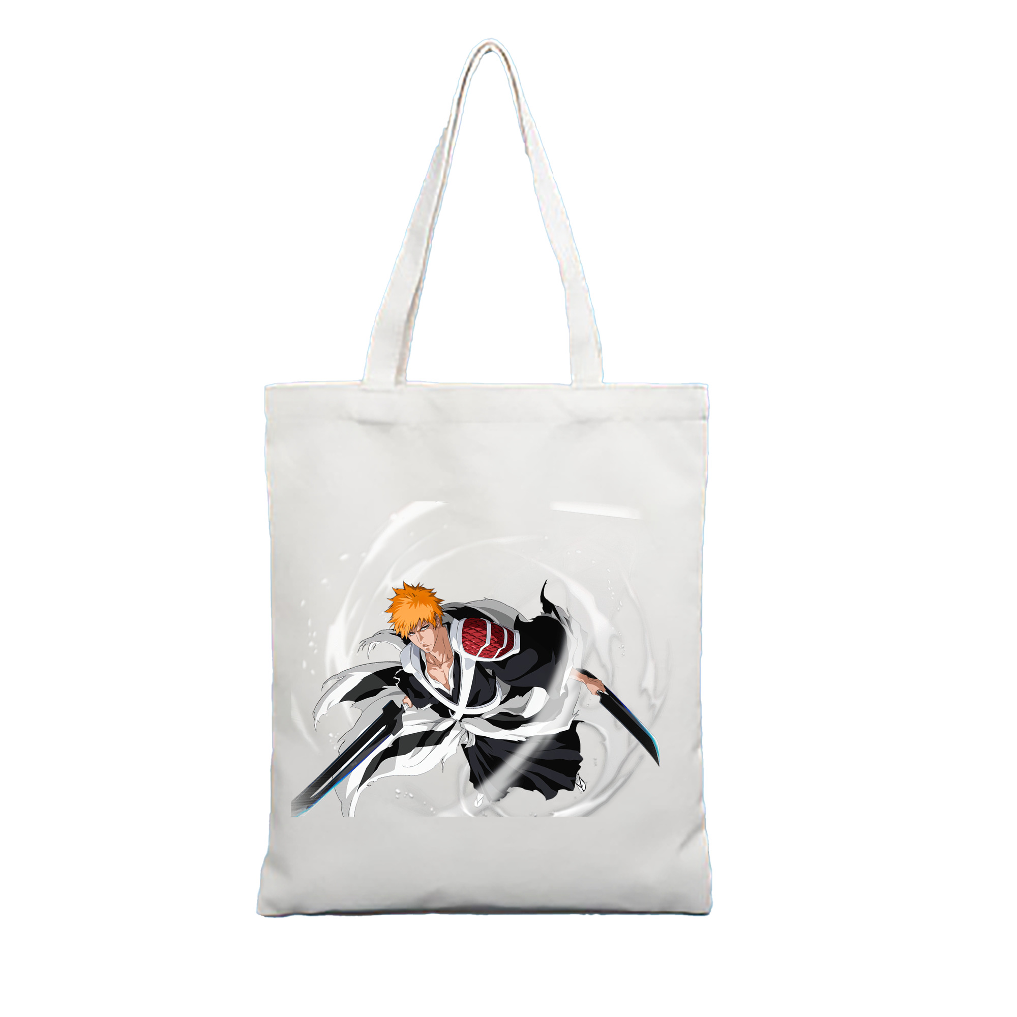 （画像用） ブリーチ 黒崎一護（くろさき いちご）BLEACH Kurosaki Ichigo 縦型キャンバス生地手提げバッグ　トートバッグ