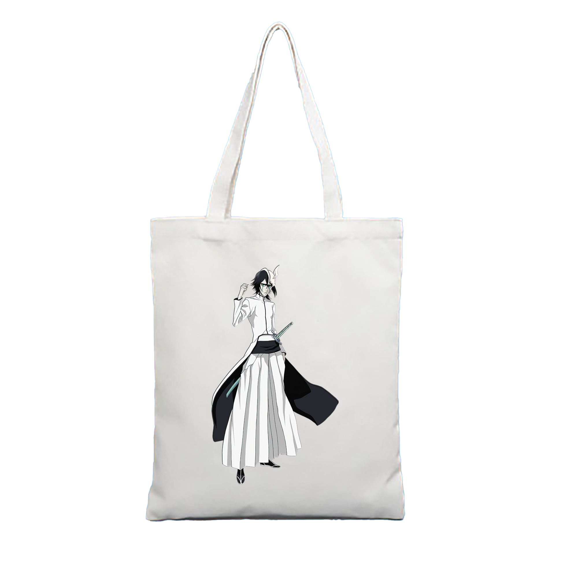 （画像用） ブリーチ ウルキオラ·シファー BLEACH Ulquiorra cifer 縦型キャンバス生地手提げバッグ　トートバッグ