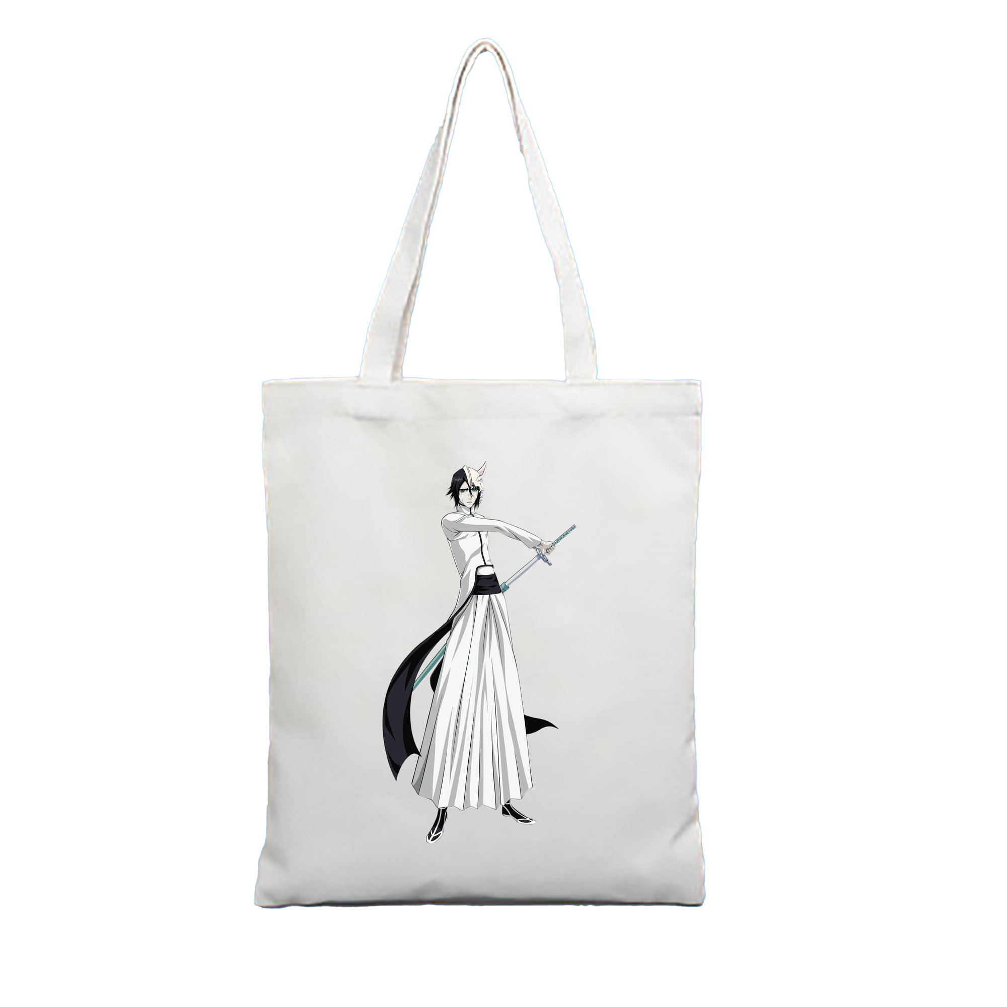 （画像用） ブリーチ ウルキオラ·シファー BLEACH Ulquiorra cifer 縦型キャンバス生地手提げバッグ　トートバッグ