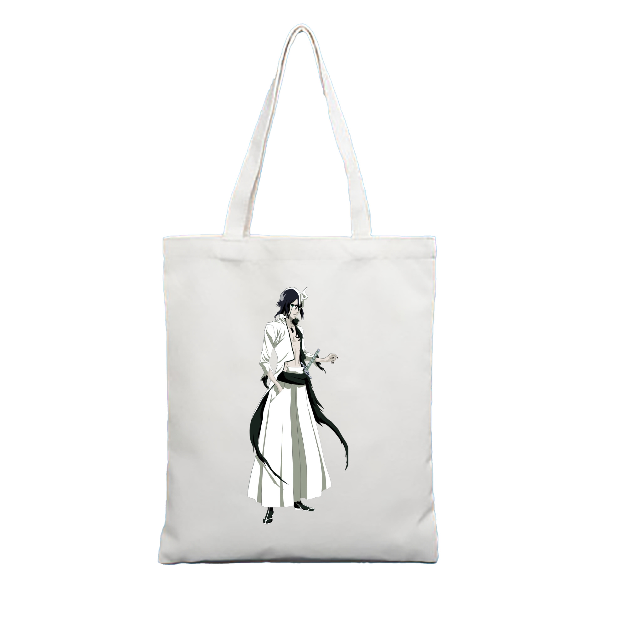 （画像用） ブリーチ ウルキオラ·シファー BLEACH Ulquiorra cifer 縦型キャンバス生地手提げバッグ　トートバッグ