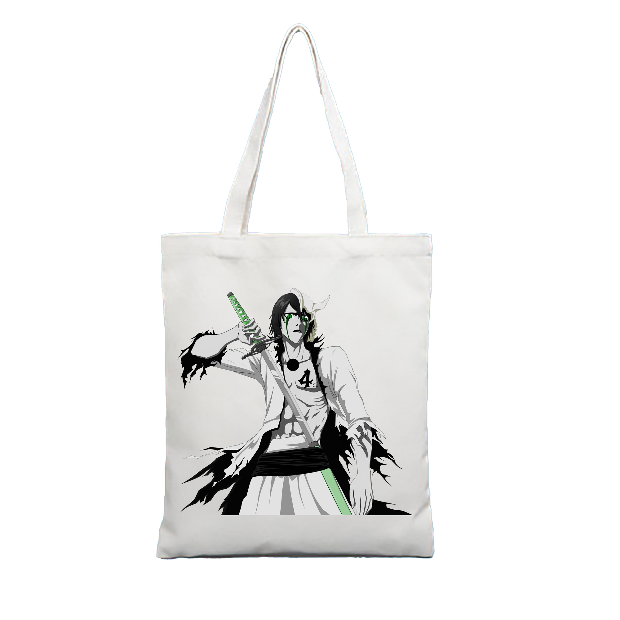 （画像用） ブリーチ ウルキオラ·シファー BLEACH Ulquiorra cifer 縦型キャンバス生地手提げバッグ　トートバッグ