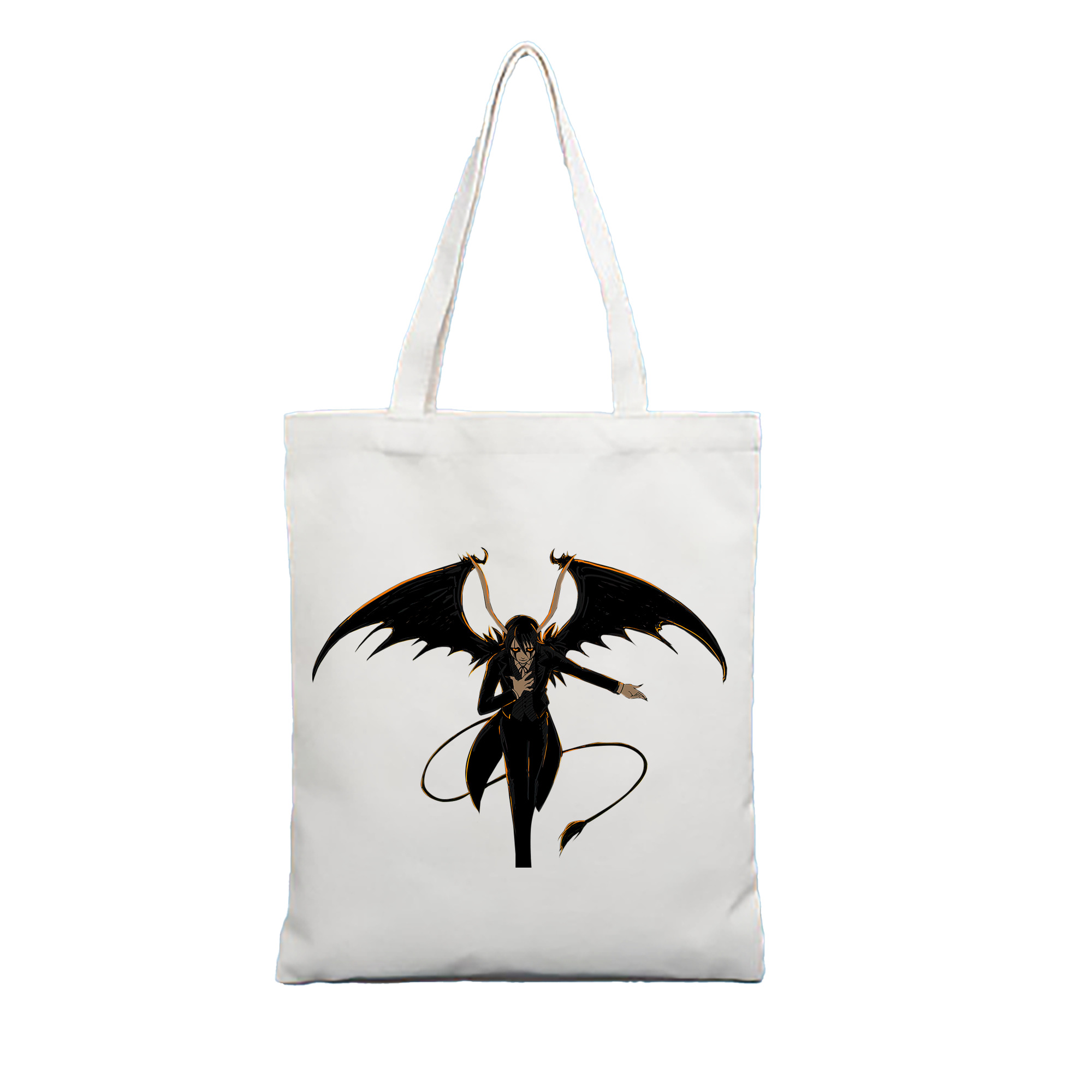 （画像用） ブリーチ ウルキオラ·シファー BLEACH Ulquiorra cifer 縦型キャンバス生地手提げバッグ　トートバッグ