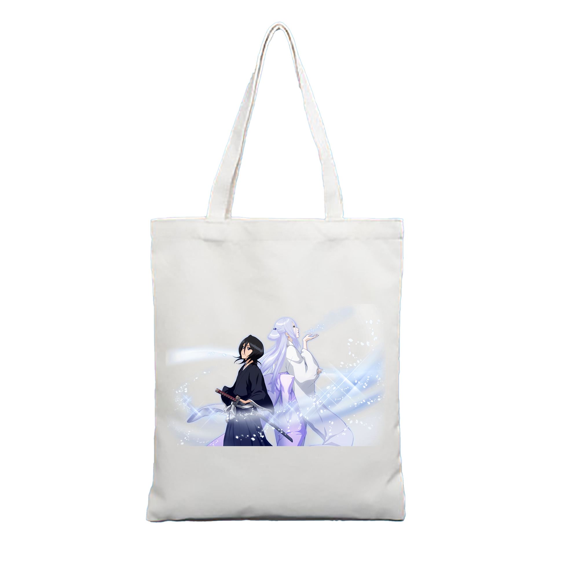 （画像用） ブリーチ 朽木ルキア BLEACH Kuchiki Rukia 縦型キャンバス生地手提げバッグ　トートバッグ