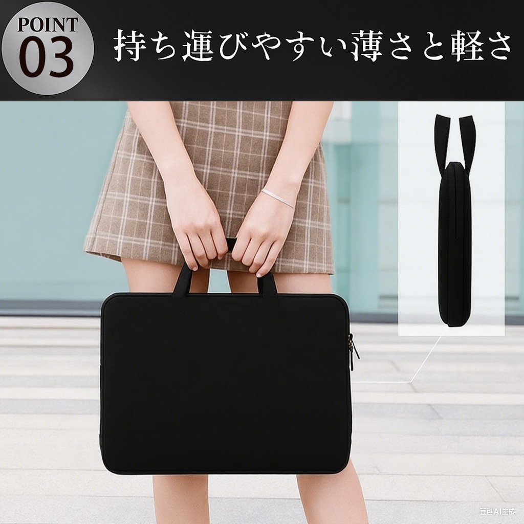 ブリーチ 黒崎一護（くろさき いちご）BLEACH Kurosaki Ichigo 手提げノートパソコンバッグ