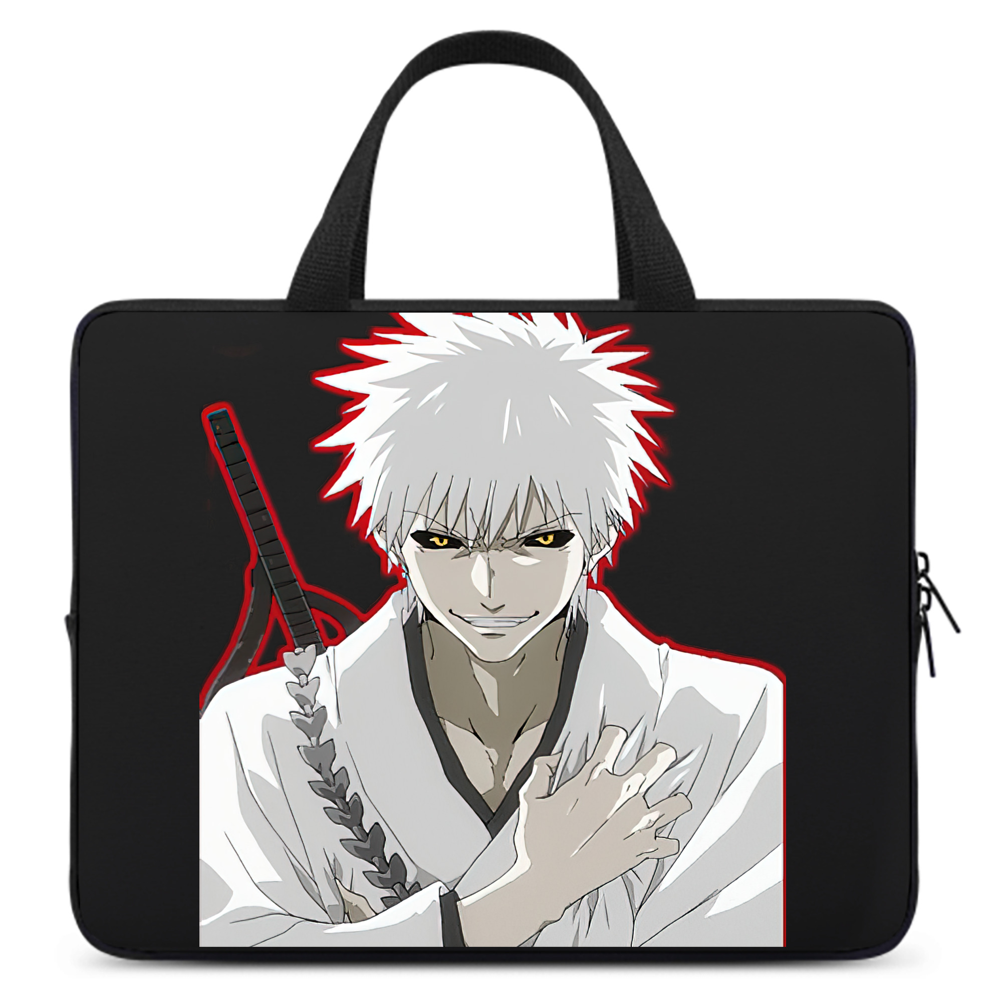 （画像用） ブリーチ 黒崎一護（くろさき いちご）BLEACH Kurosaki Ichigo 手提げノートパソコンバッグ