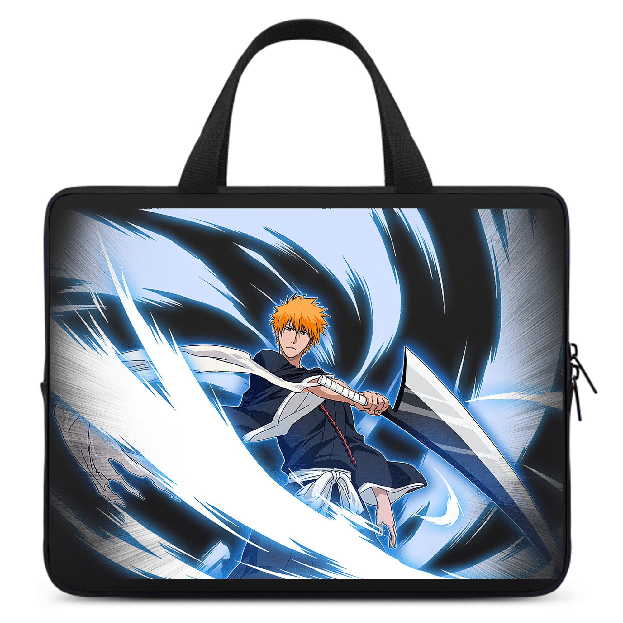 （画像用） ブリーチ 黒崎一護（くろさき いちご）BLEACH Kurosaki Ichigo 手提げノートパソコンバッグ