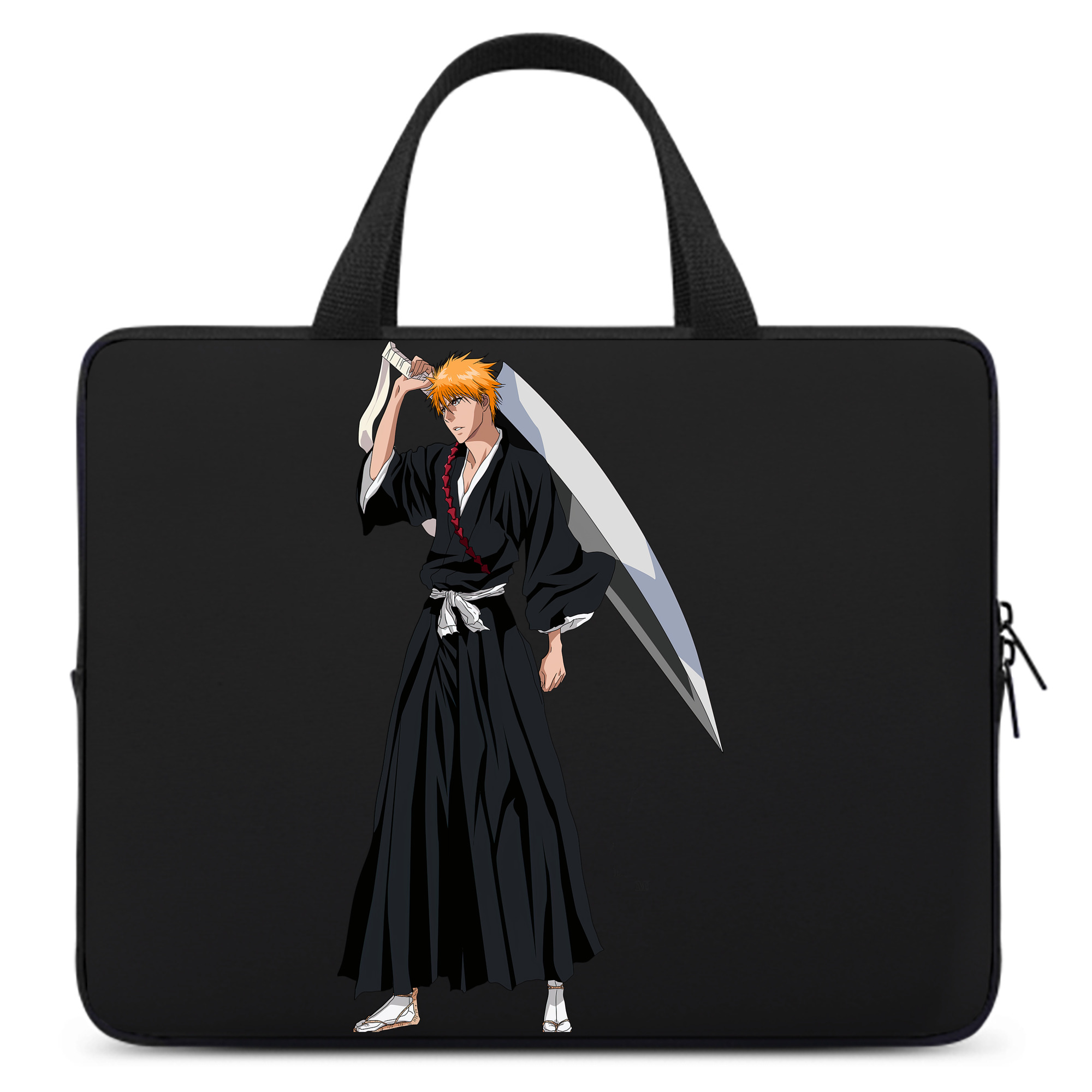 （画像用） ブリーチ 黒崎一護（くろさき いちご）BLEACH Kurosaki Ichigo 手提げノートパソコンバッグ