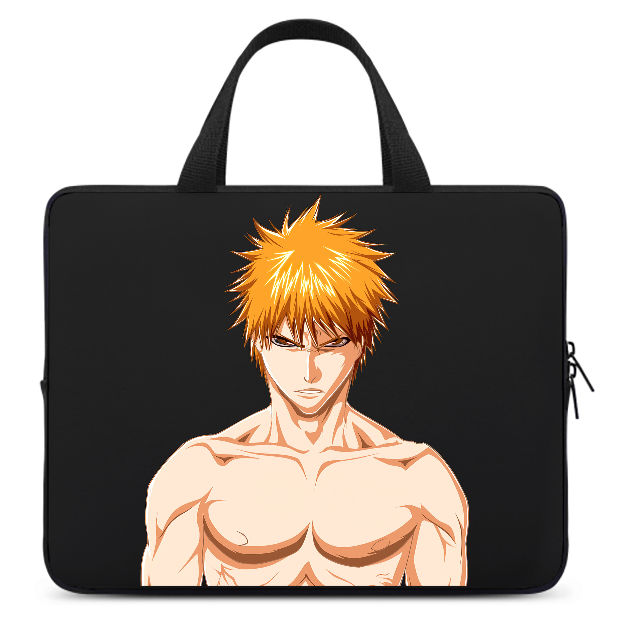 （画像用） ブリーチ 黒崎一護（くろさき いちご）BLEACH Kurosaki Ichigo 手提げノートパソコンバッグ