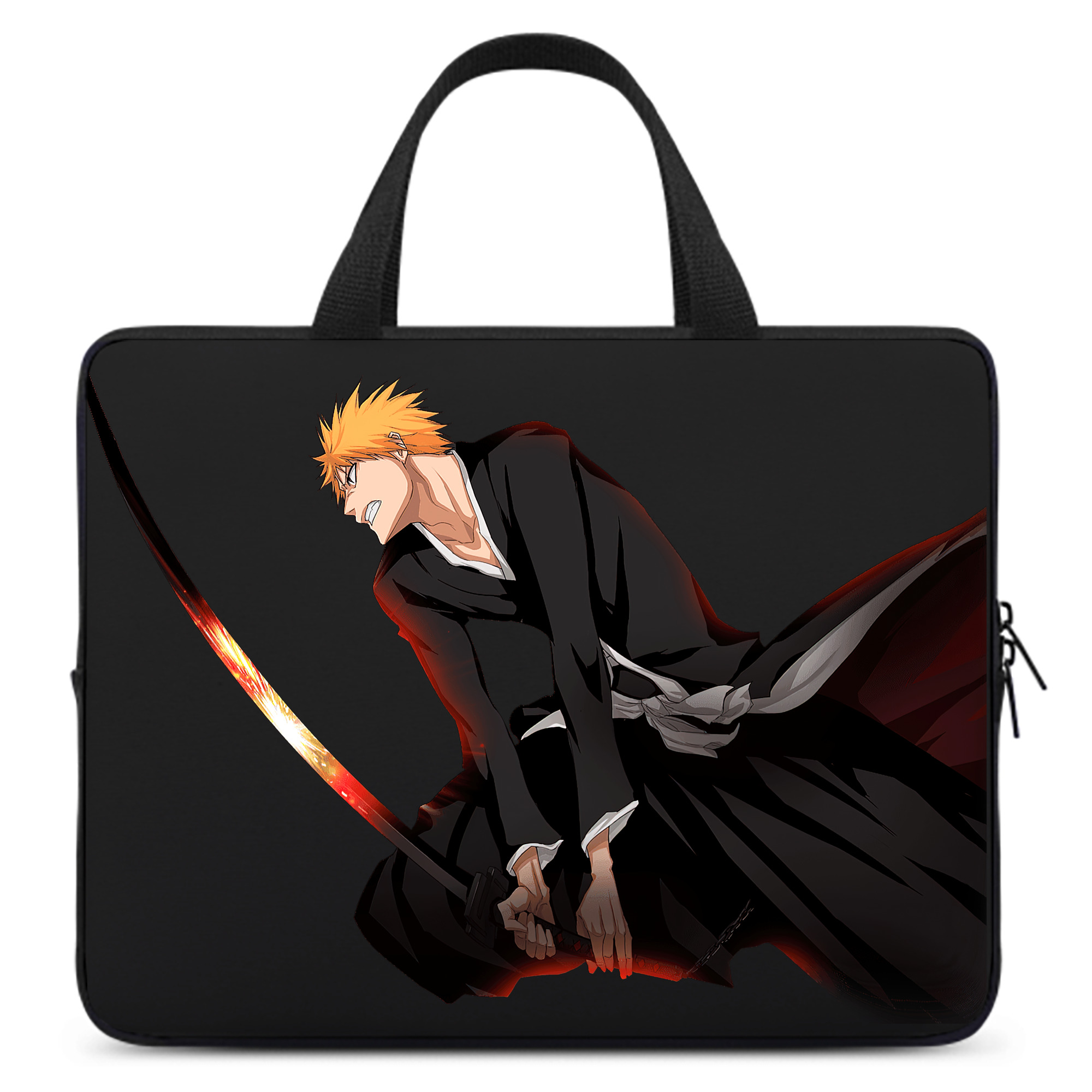 （画像用） ブリーチ 黒崎一護（くろさき いちご）BLEACH Kurosaki Ichigo 手提げノートパソコンバッグ