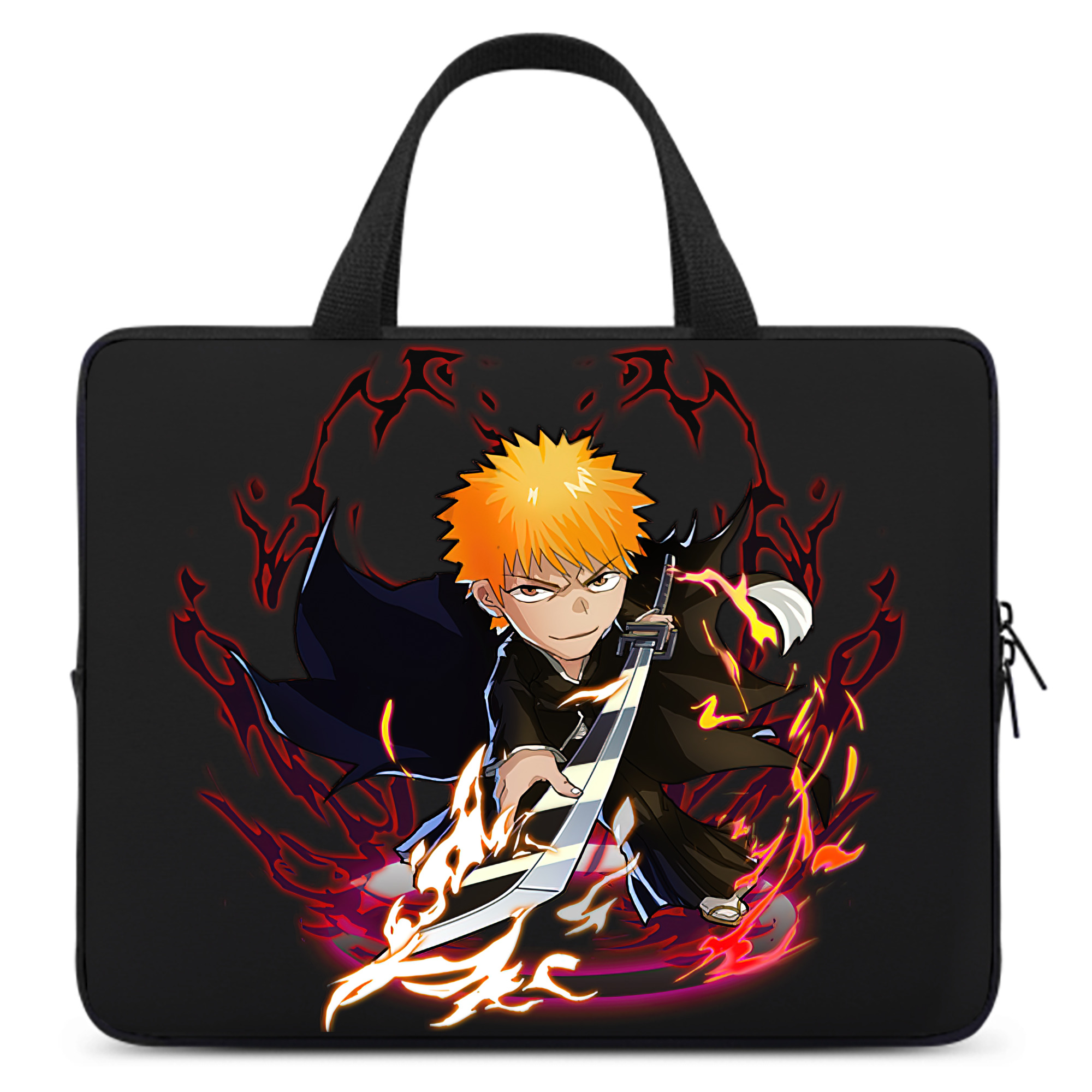 （画像用） ブリーチ 黒崎一護（くろさき いちご）BLEACH Kurosaki Ichigo 手提げノートパソコンバッグ