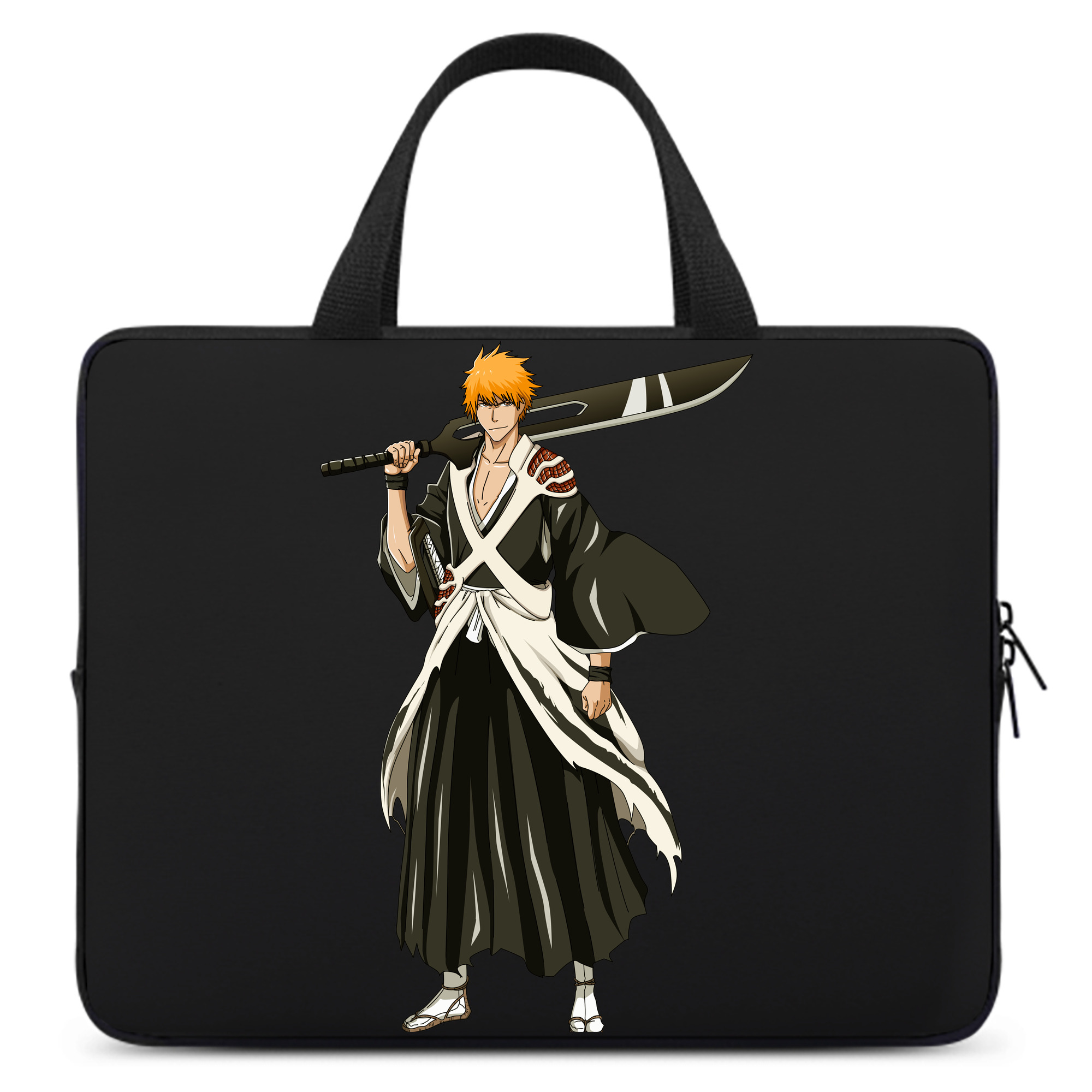 （画像用） ブリーチ 黒崎一護（くろさき いちご）BLEACH Kurosaki Ichigo 手提げノートパソコンバッグ