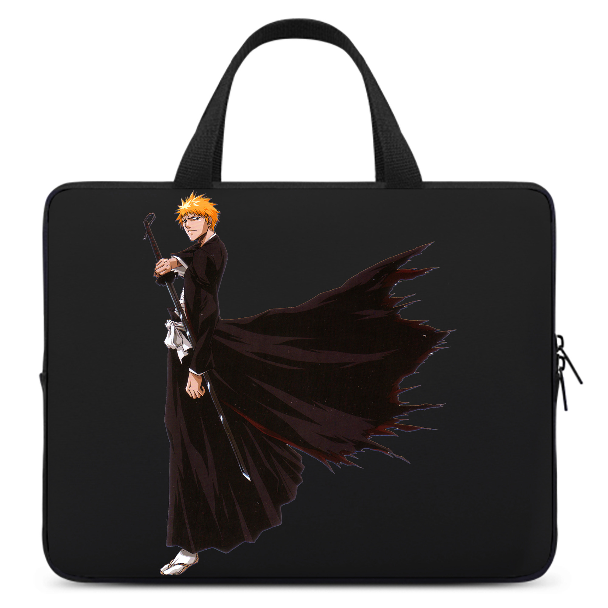 （画像用） ブリーチ 黒崎一護（くろさき いちご）BLEACH Kurosaki Ichigo 手提げノートパソコンバッグ
