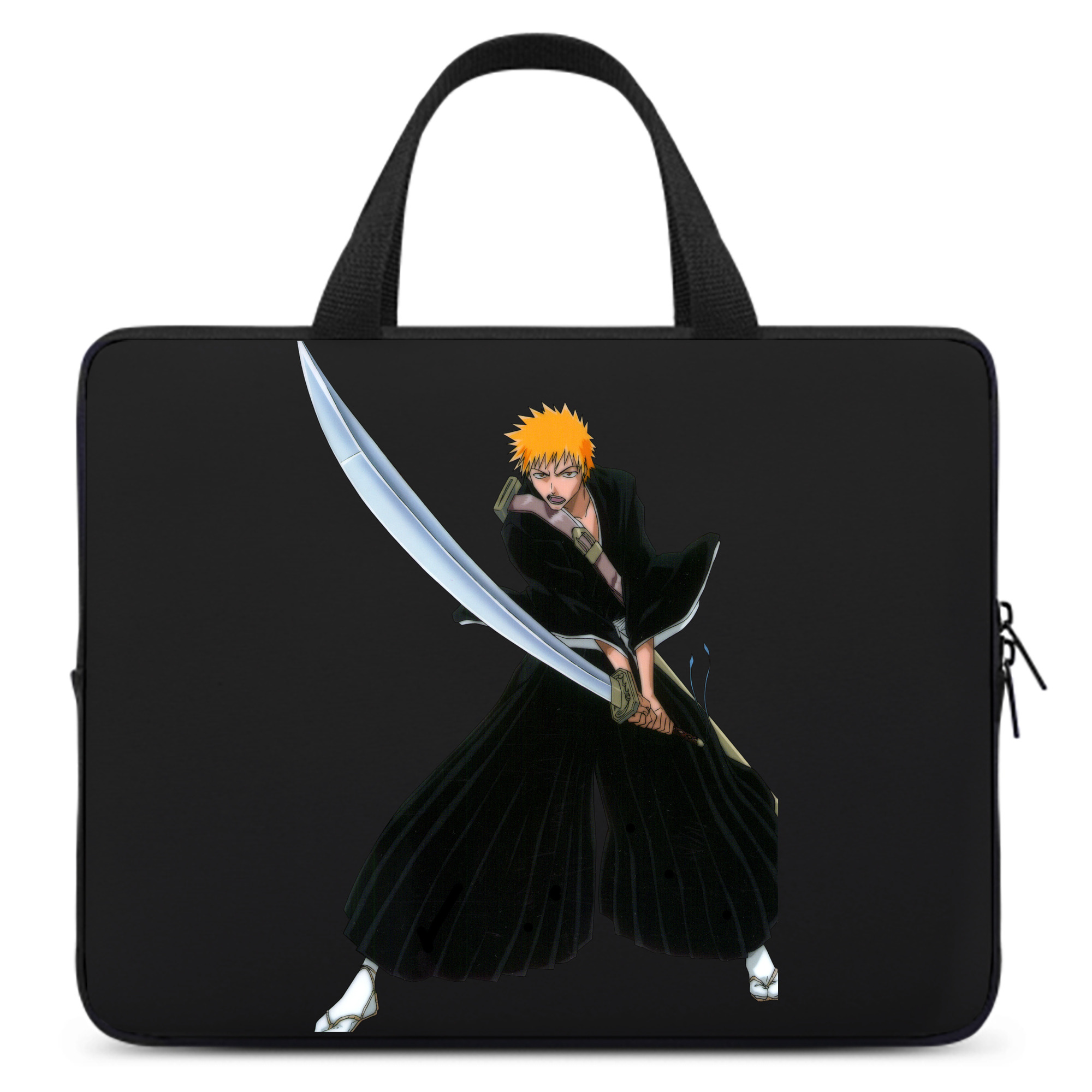 （画像用） ブリーチ 黒崎一護（くろさき いちご）BLEACH Kurosaki Ichigo 手提げノートパソコンバッグ