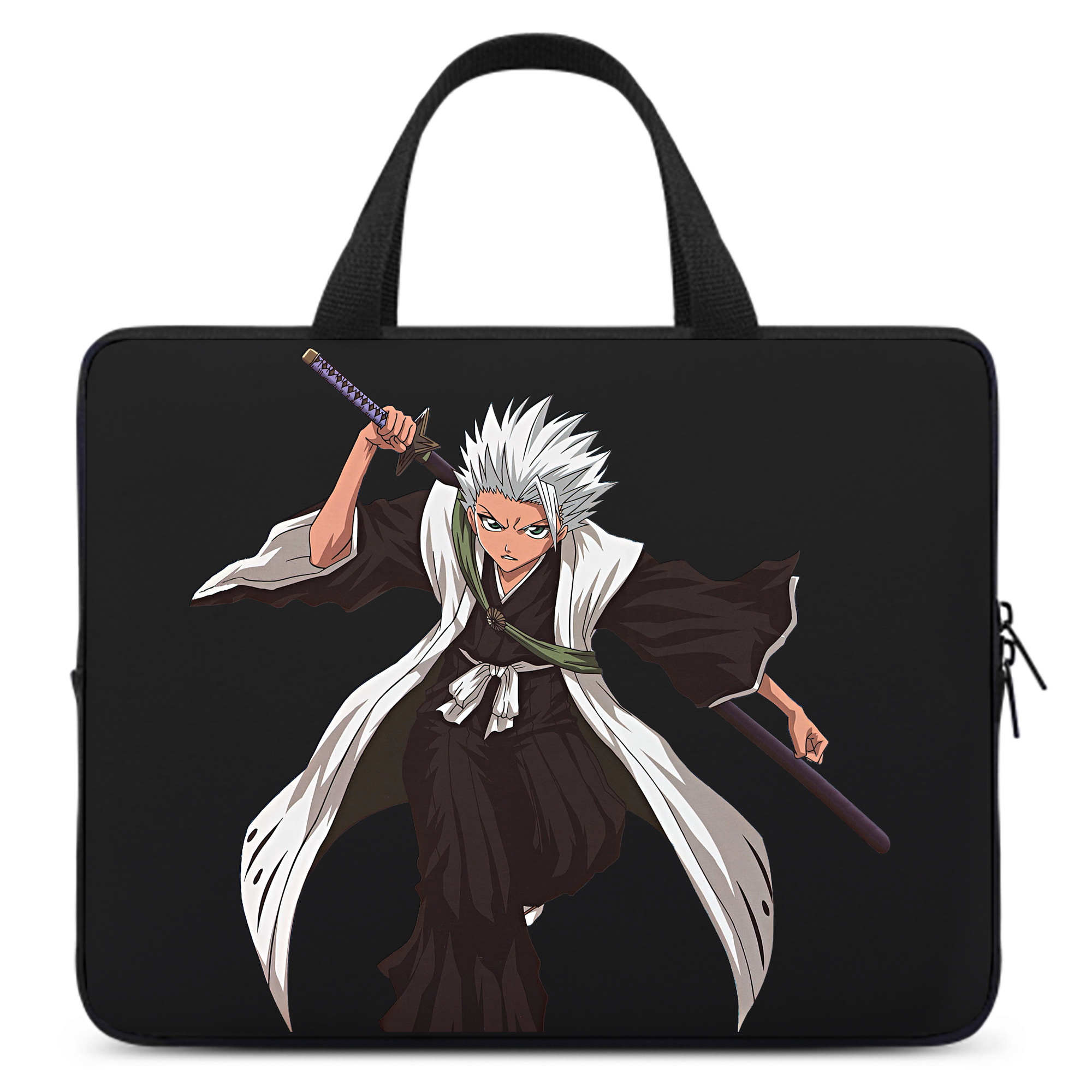 （画像用） ブリーチ 日番谷冬獅郎（ひつがや とうしろう） BLEACH Hitsugaya Toushirou 手提げノートパソコンバッグ