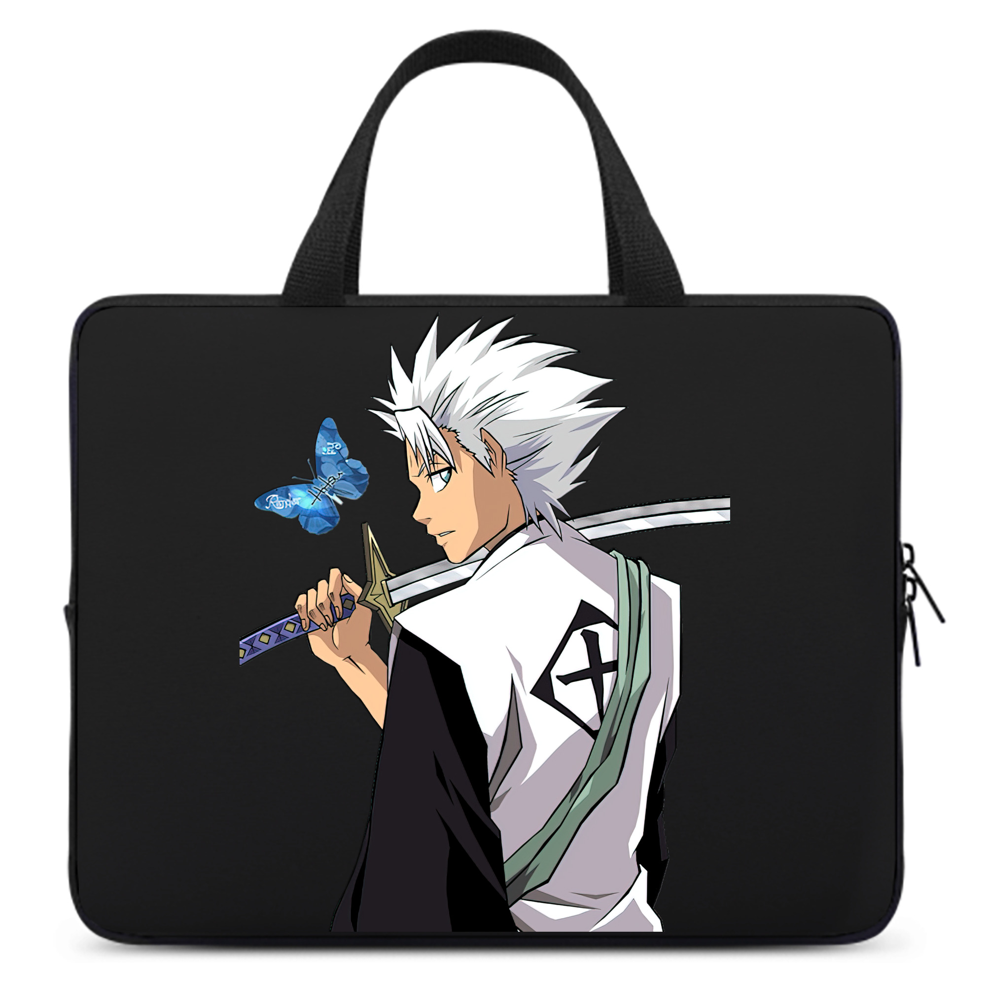（画像用） ブリーチ 日番谷冬獅郎（ひつがや とうしろう） BLEACH Hitsugaya Toushirou 手提げノートパソコンバッグ