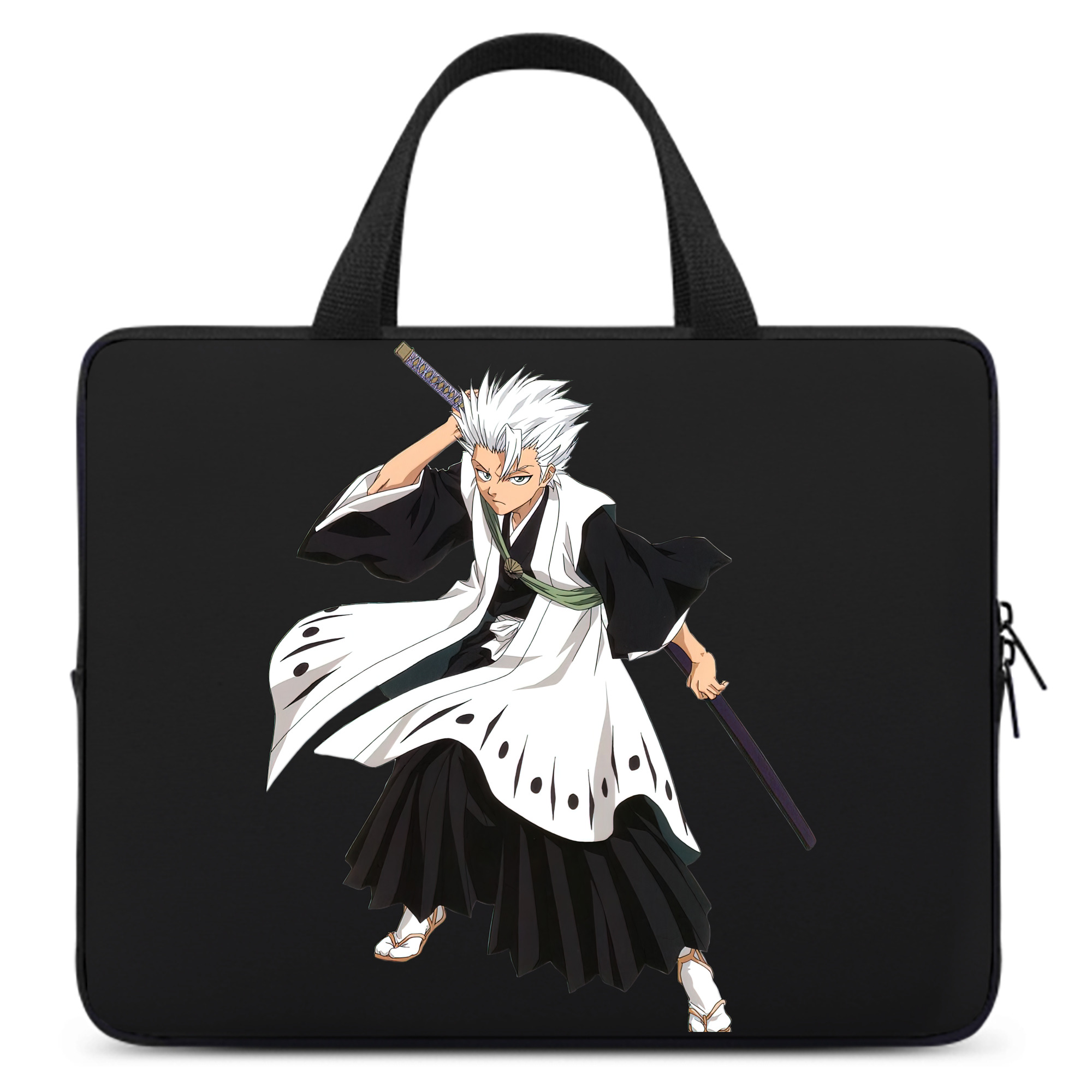 （画像用） ブリーチ 日番谷冬獅郎（ひつがや とうしろう） BLEACH Hitsugaya Toushirou 手提げノートパソコンバッグ