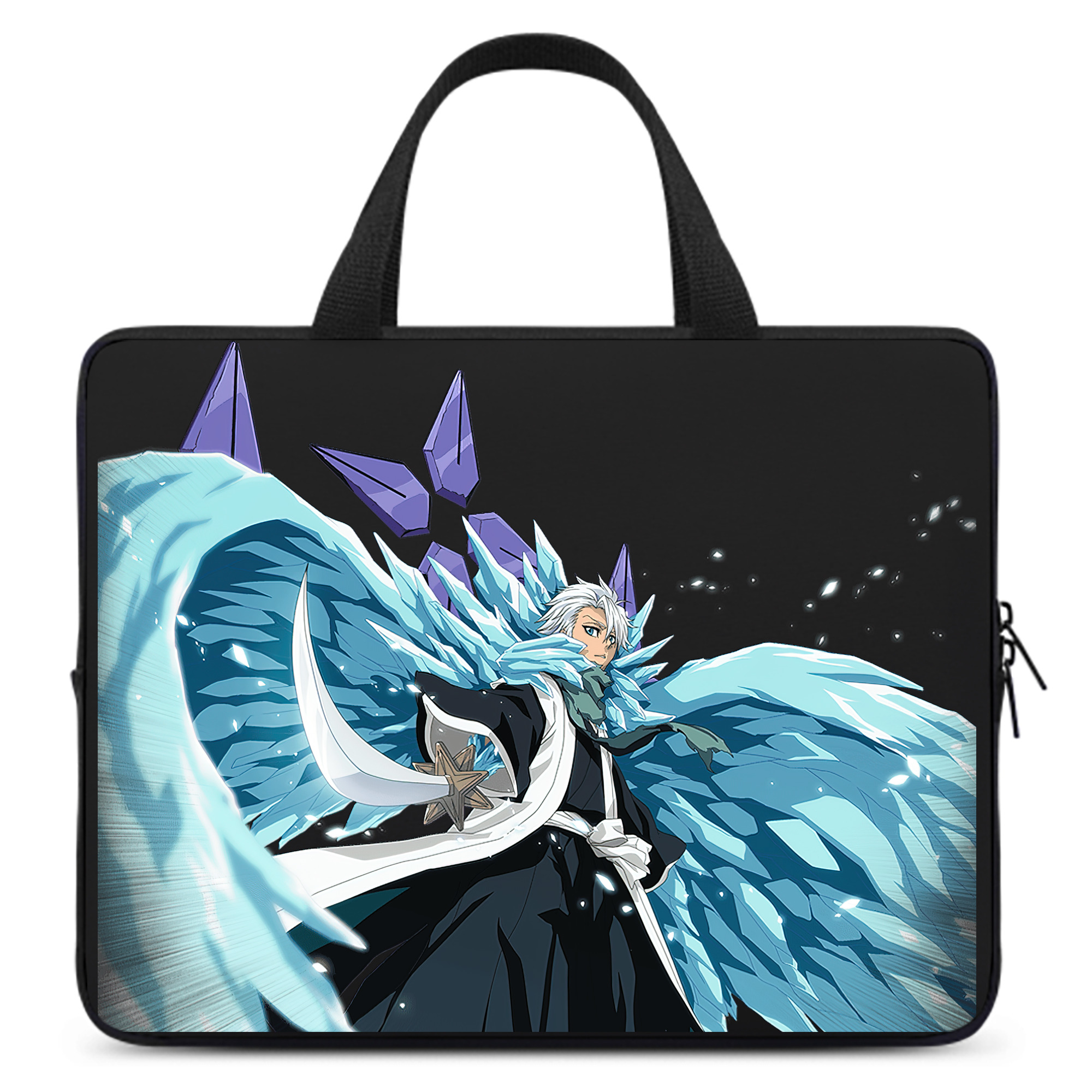 （画像用） ブリーチ 日番谷冬獅郎（ひつがや とうしろう） BLEACH Hitsugaya Toushirou 手提げノートパソコンバッグ