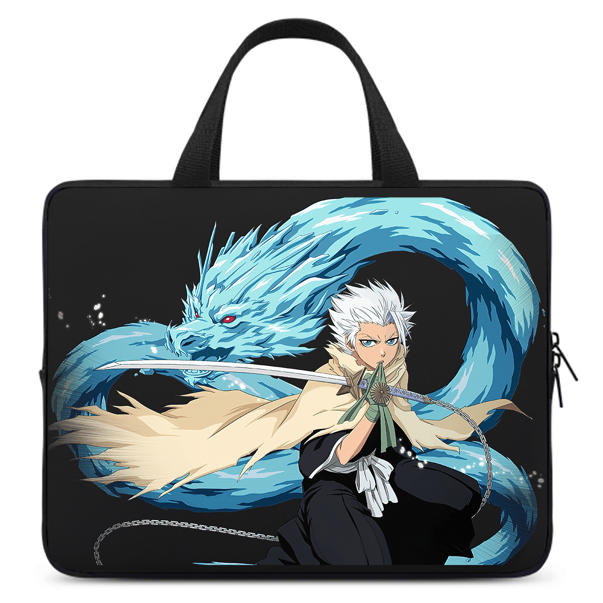 （画像用） ブリーチ 日番谷冬獅郎（ひつがや とうしろう） BLEACH Hitsugaya Toushirou 手提げノートパソコンバッグ