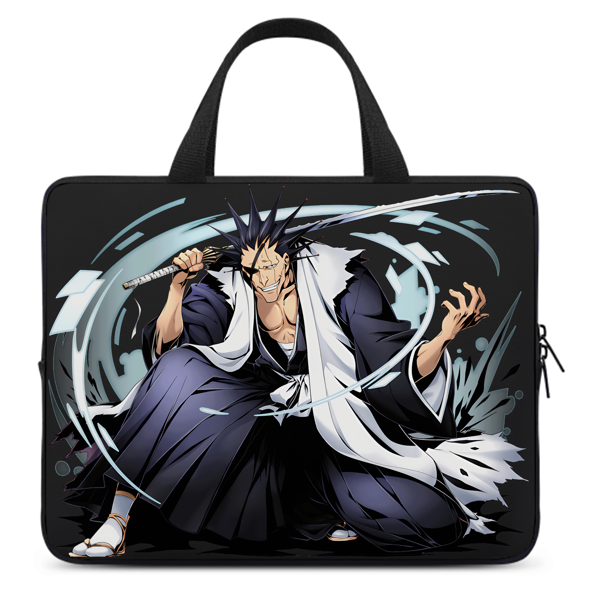 （画像用） ブリーチ ざらき けんぱち BLEACH Zaraki Kenpachi 手提げノートパソコンバッグ