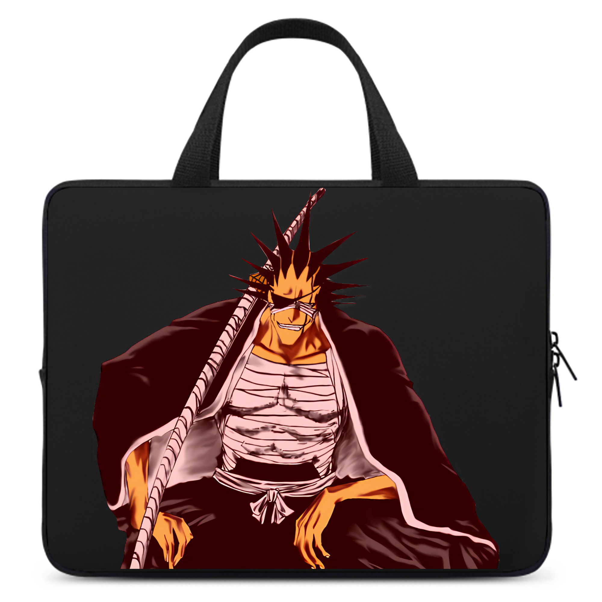 （画像用） ブリーチ ざらき けんぱち BLEACH Zaraki Kenpachi 手提げノートパソコンバッグ