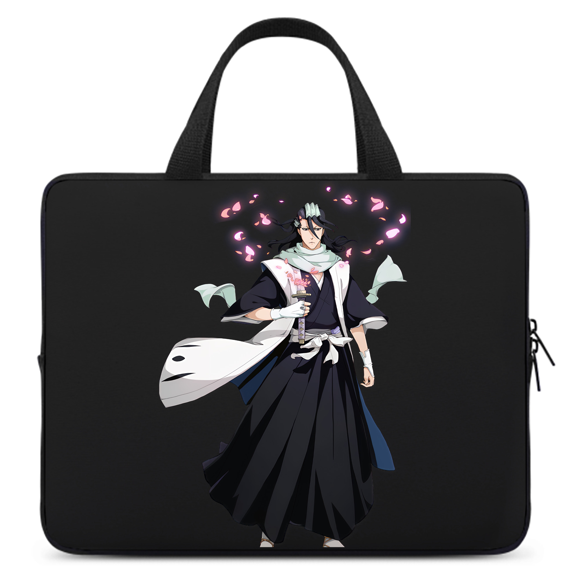 （画像用） ブリーチ くちき びゃくや BLEACH Kuchiki Byakuya 手提げノートパソコンバッグ