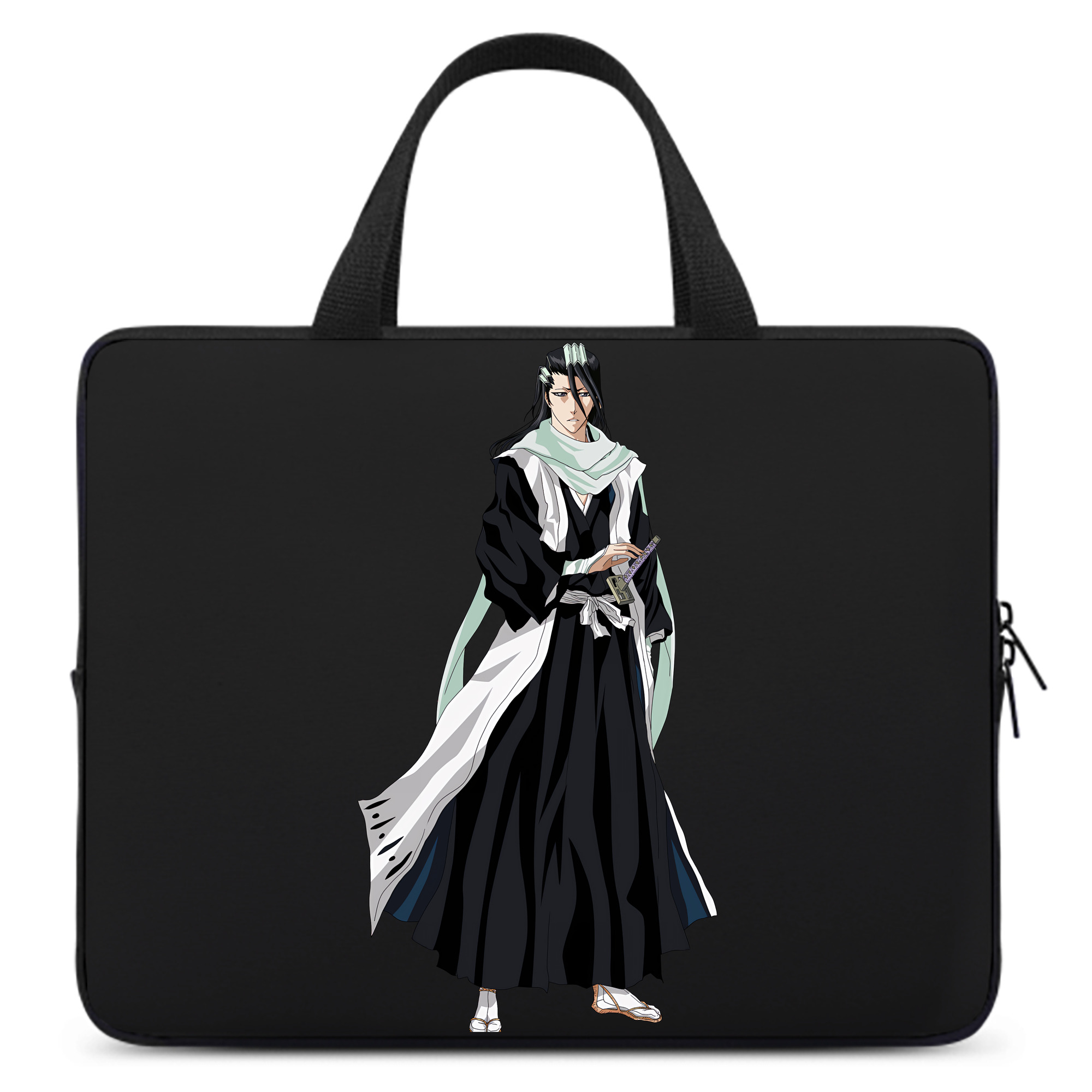 （画像用） ブリーチ くちき びゃくや BLEACH Kuchiki Byakuya 手提げノートパソコンバッグ