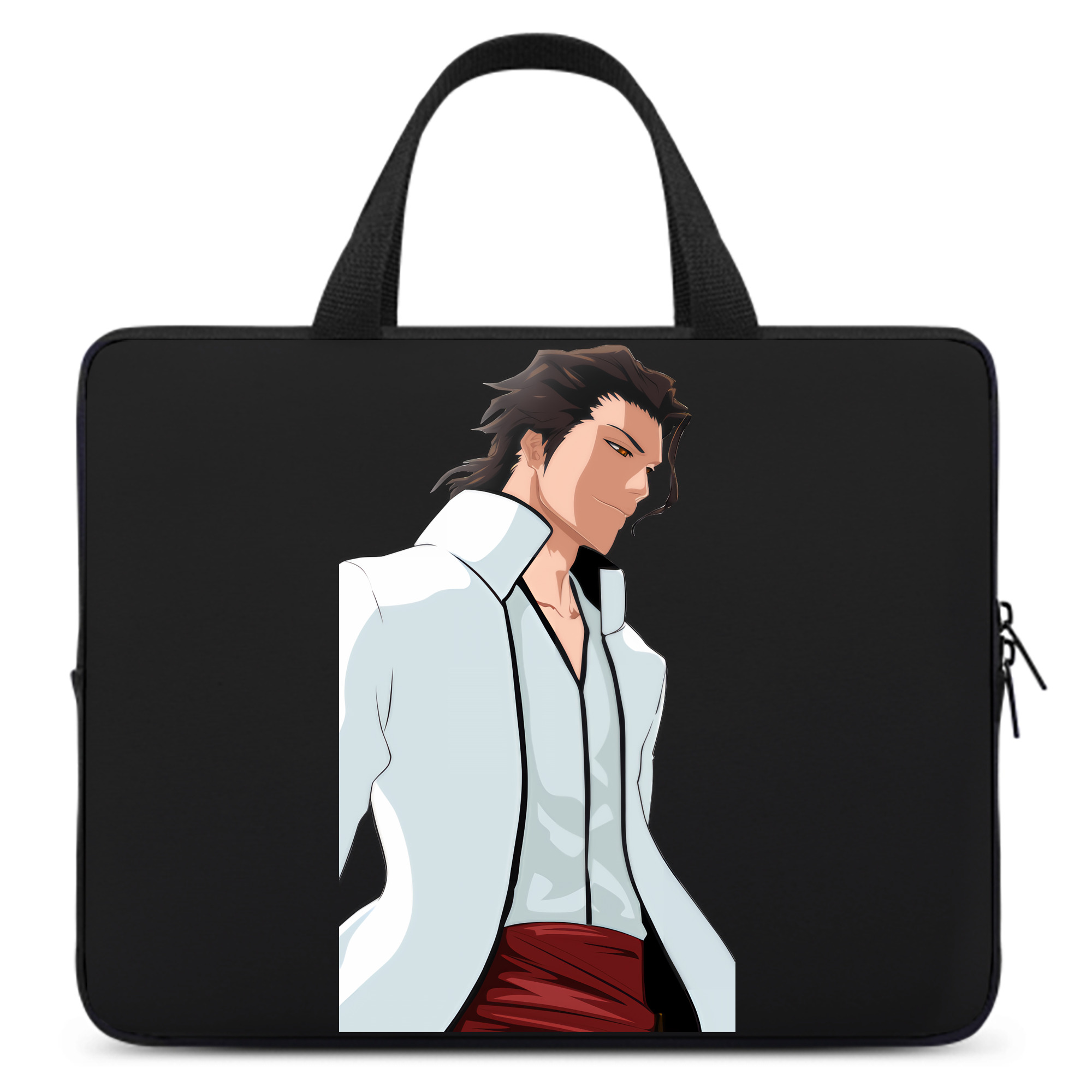 （画像用） ブリーチ 藍染 惣右介（あいぜん そうすけ） BLEACH Aizen Sousuke 手提げノートパソコンバッグ