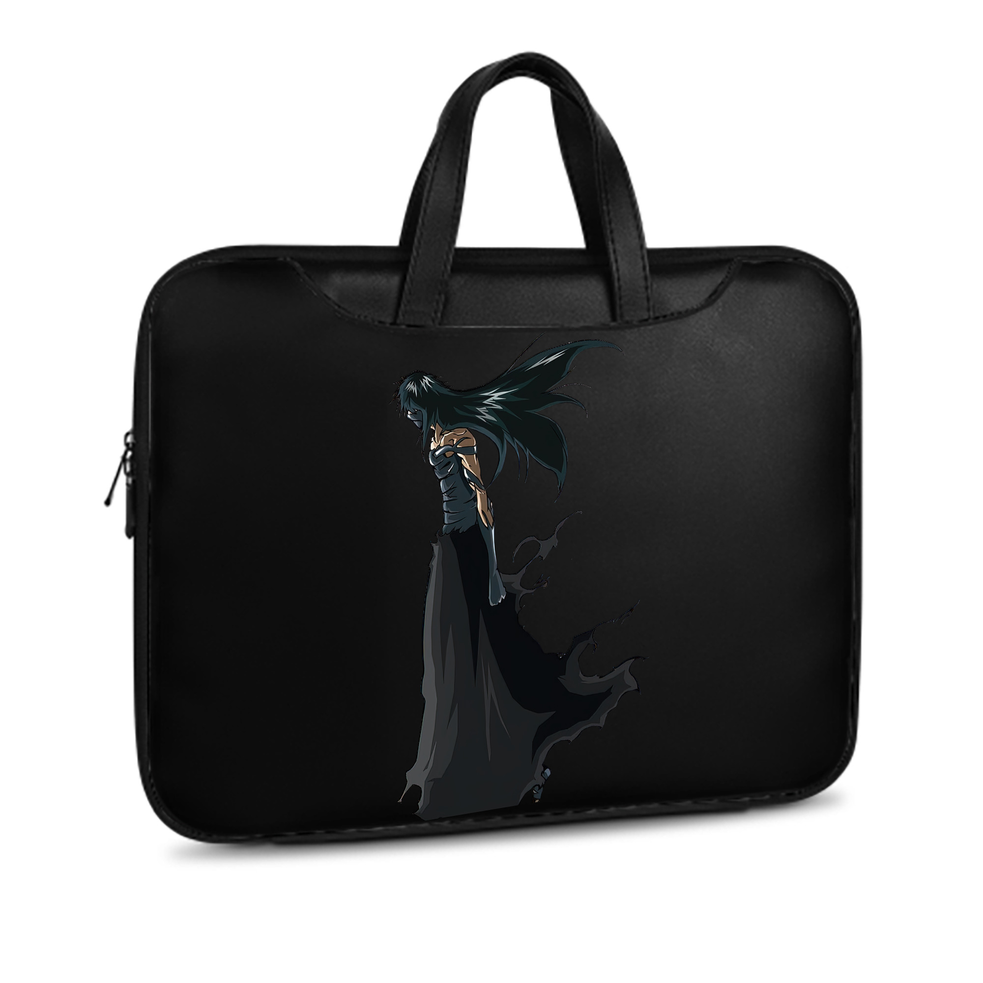 （画像用） ブリーチ 黒崎一護（くろさき いちご）BLEACH Kurosaki Ichigo レザーラップトップバッグ　ノートパソコンケース