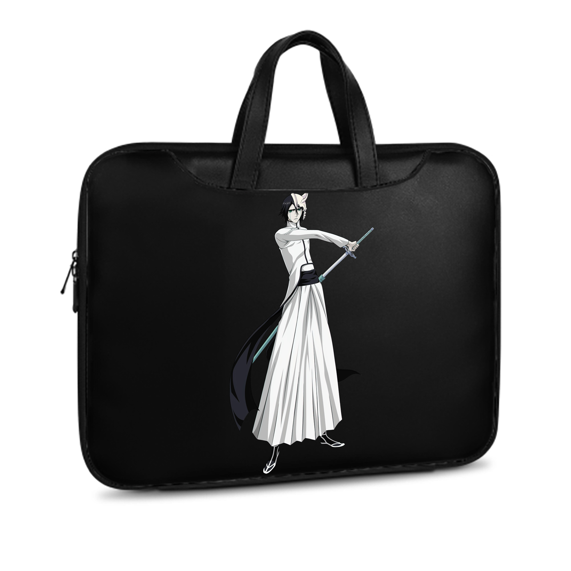 （画像用） ブリーチ ウルキオラ·シファー BLEACH Ulquiorra cifer レザーラップトップバッグ　ノートパソコンケース