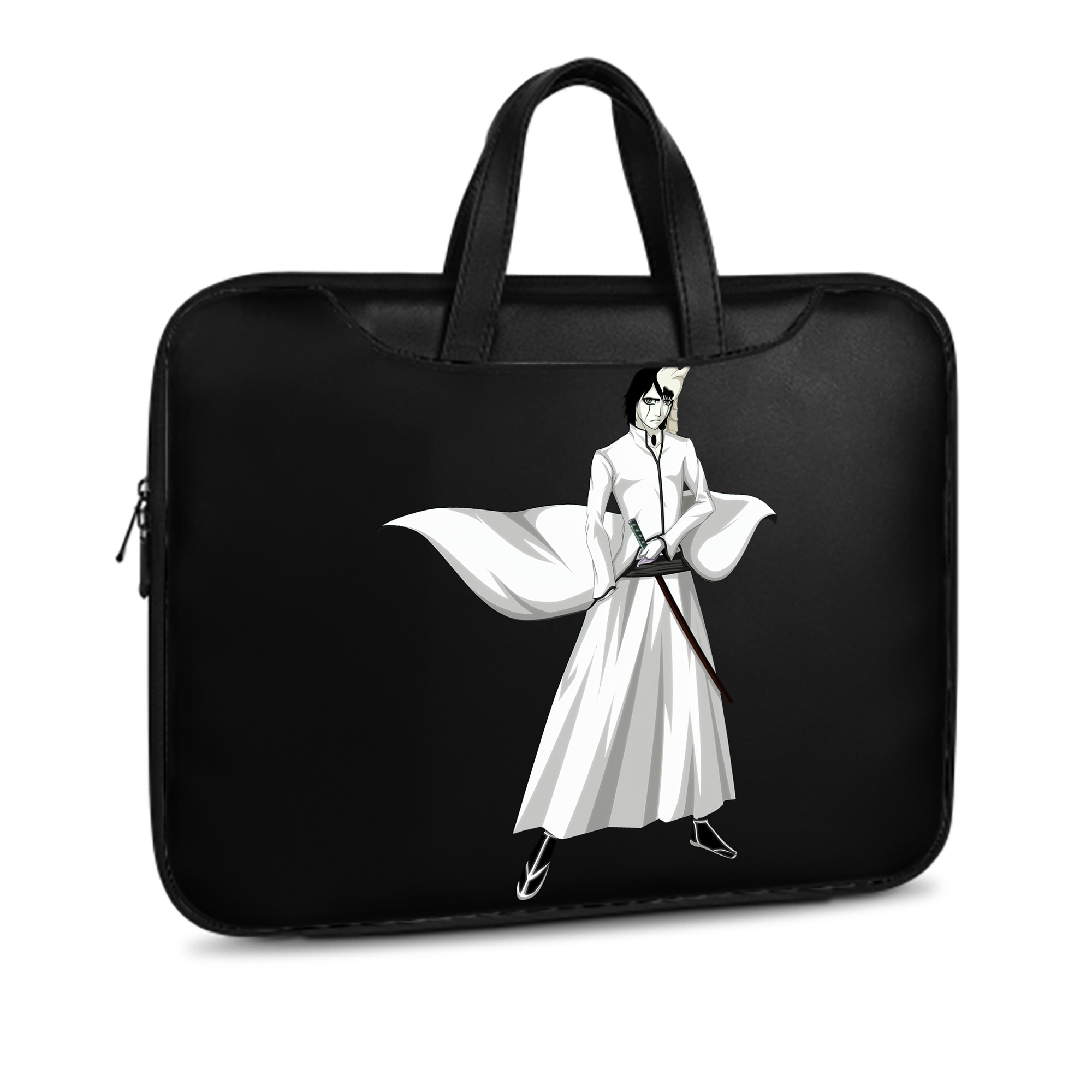 （画像用） ブリーチ ウルキオラ·シファー BLEACH Ulquiorra cifer レザーラップトップバッグ　ノートパソコンケース