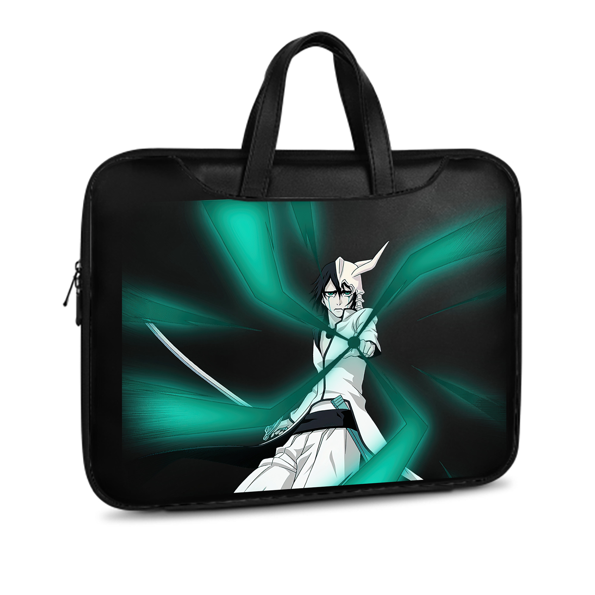 （画像用） ブリーチ ウルキオラ·シファー BLEACH Ulquiorra cifer レザーラップトップバッグ　ノートパソコンケース