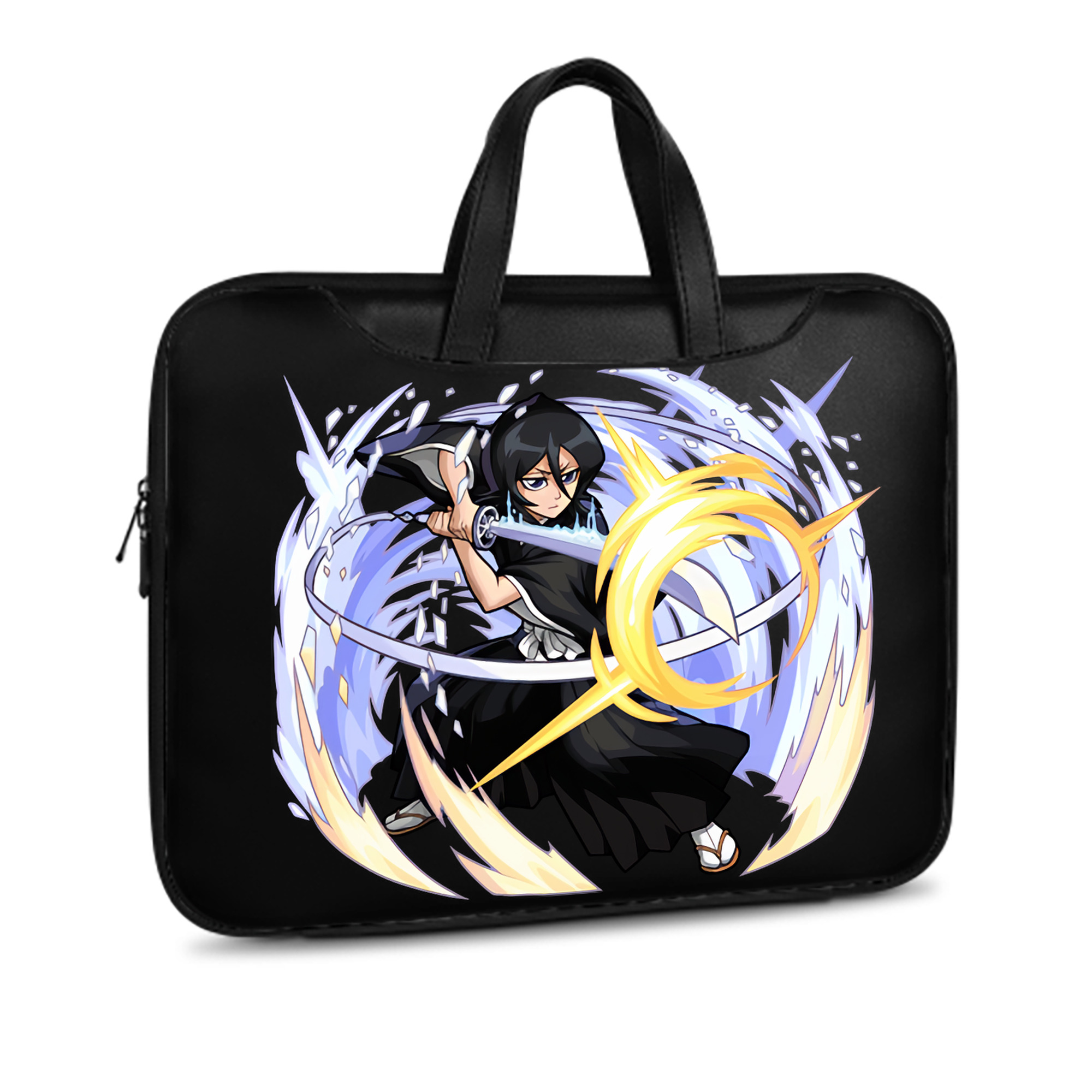 （画像用） ブリーチ 朽木ルキア BLEACH Kuchiki Rukia レザーラップトップバッグ　ノートパソコンケース